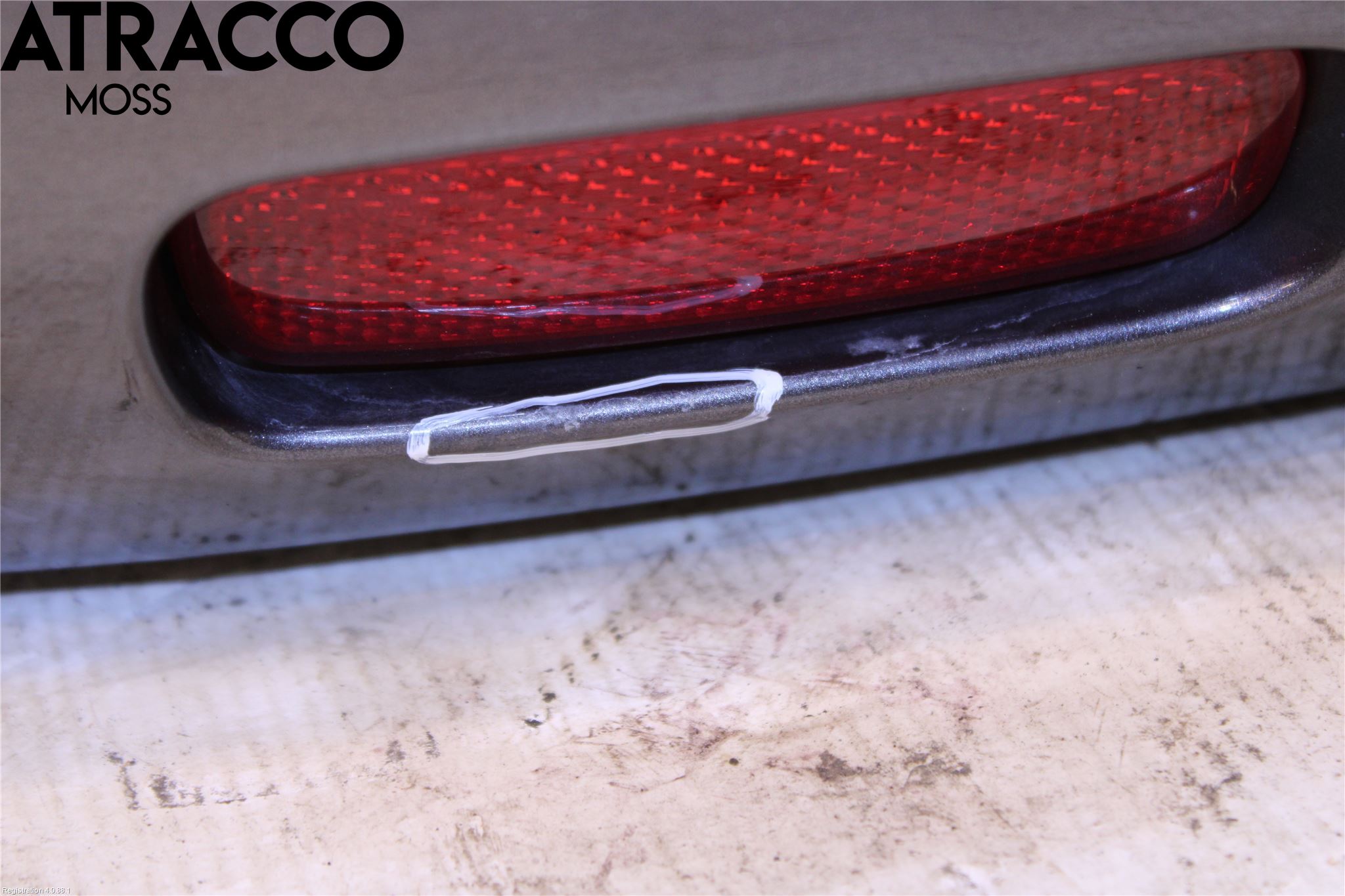 Toyota PROACE II 16- Støtfanger Bak Overtrekk