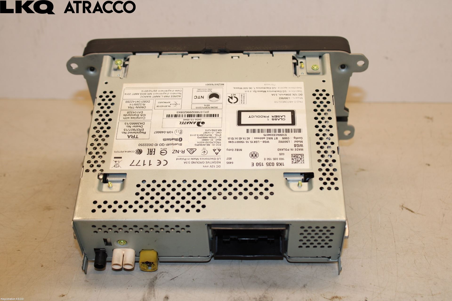 Volkswagen VW TRANSP/CARAVELLE (T6) 16-22 Stereo Radio Med Cd