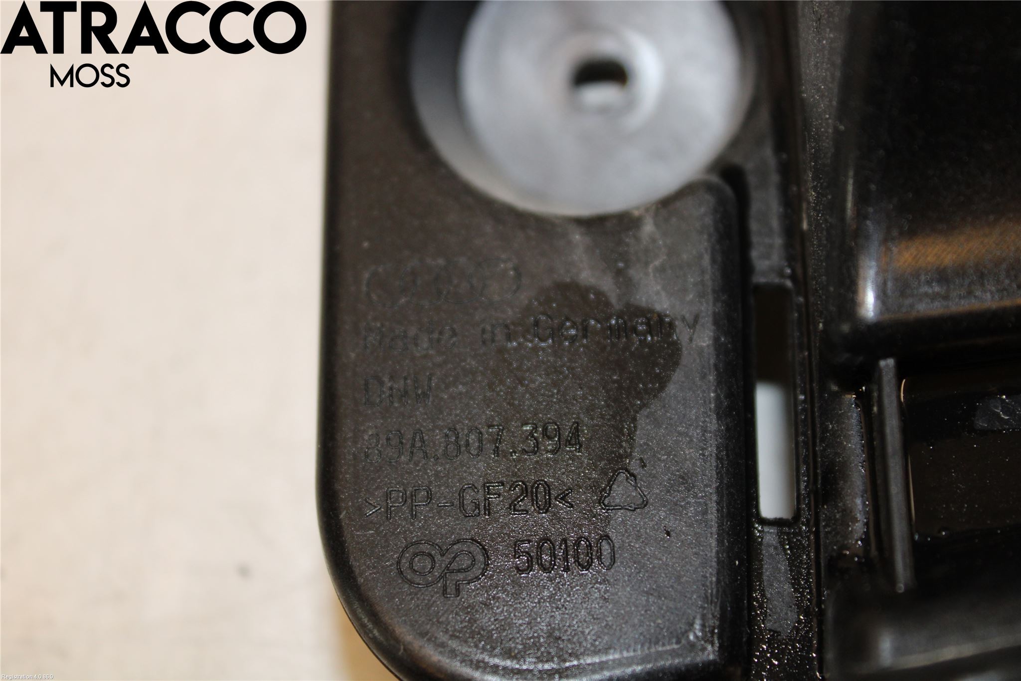 Audi Q4 E-TRON FZ 22- Støtfanger Bak Hjørne Høyre