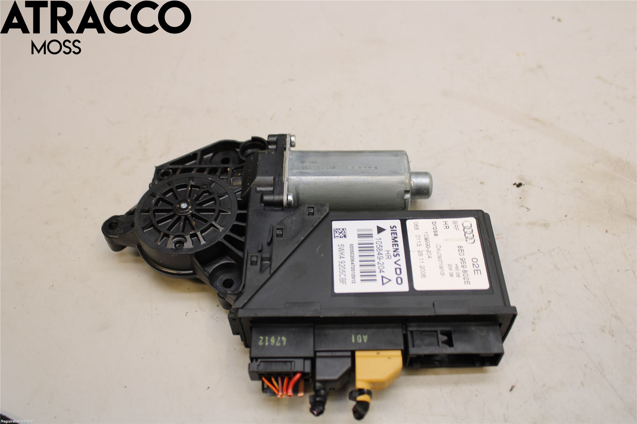 Audi A4/S4 05-07 Vindusheismotor