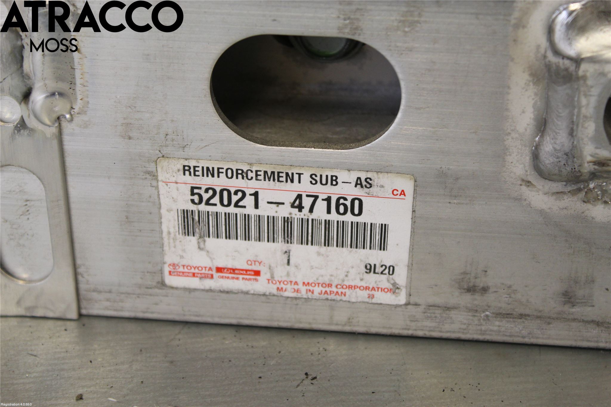 Toyota PRIUS+ ZVW40 12-20 Støtfanger Foran Bjelke