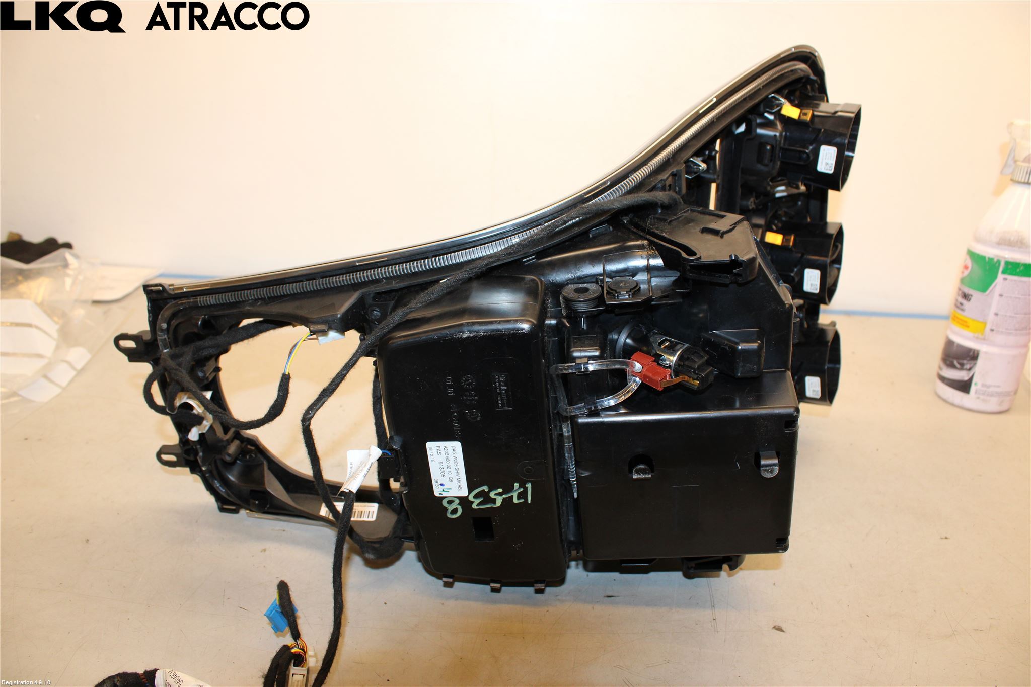 Mercedes-Benz MB C-KLASS (W205) 14-21 Innr Konsoll-Lomme