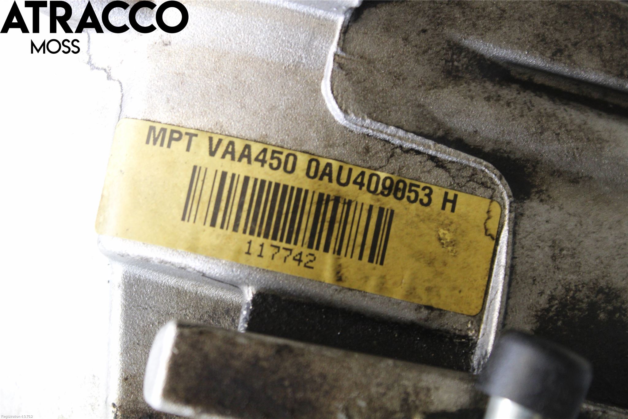 Volkswagen VW TIGUAN 07-16 Gearkasse Fordelingskasse