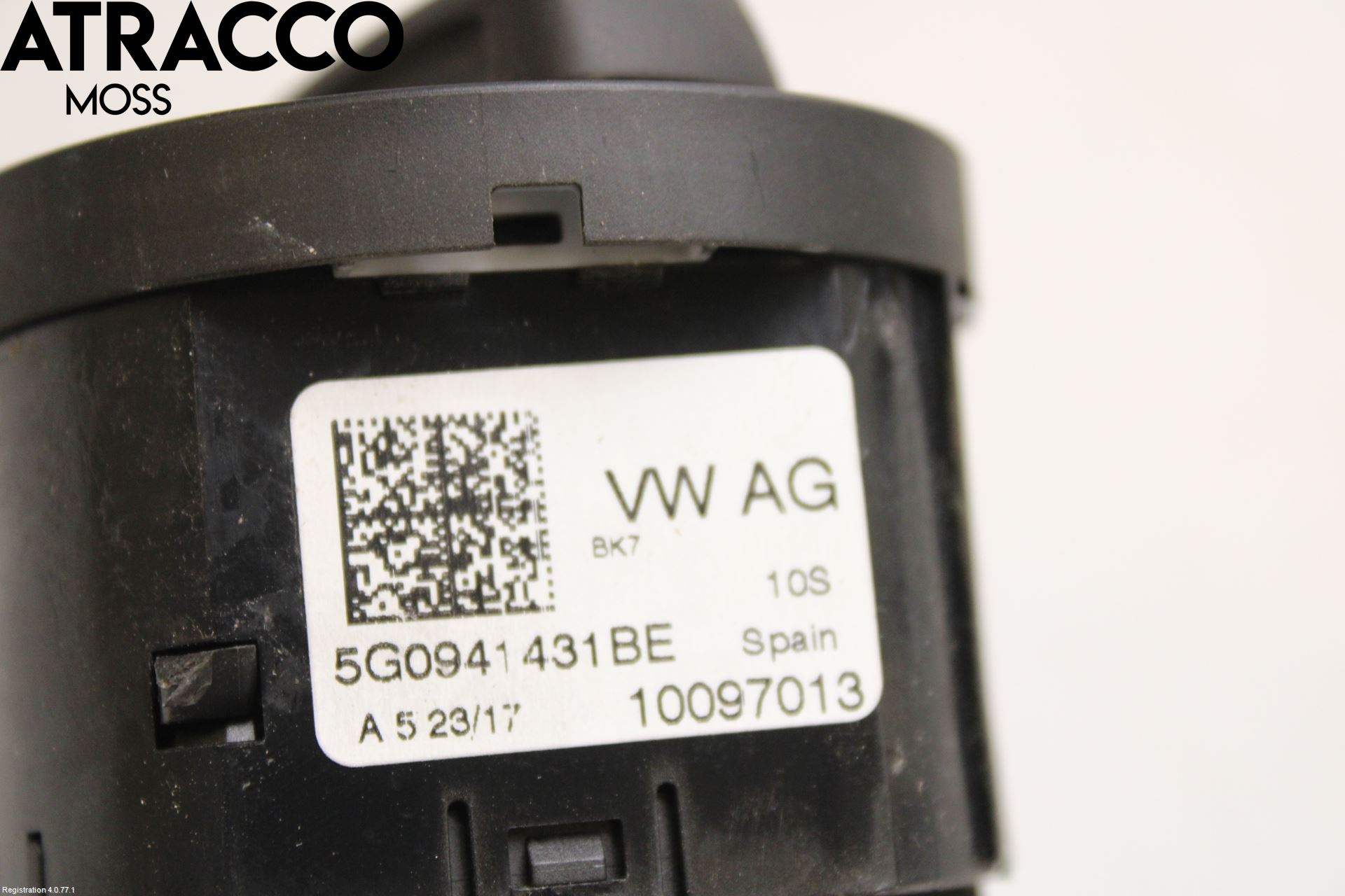 Volkswagen VW GOLF / E-GOLF VII 13-20 Bryter Hovedlys