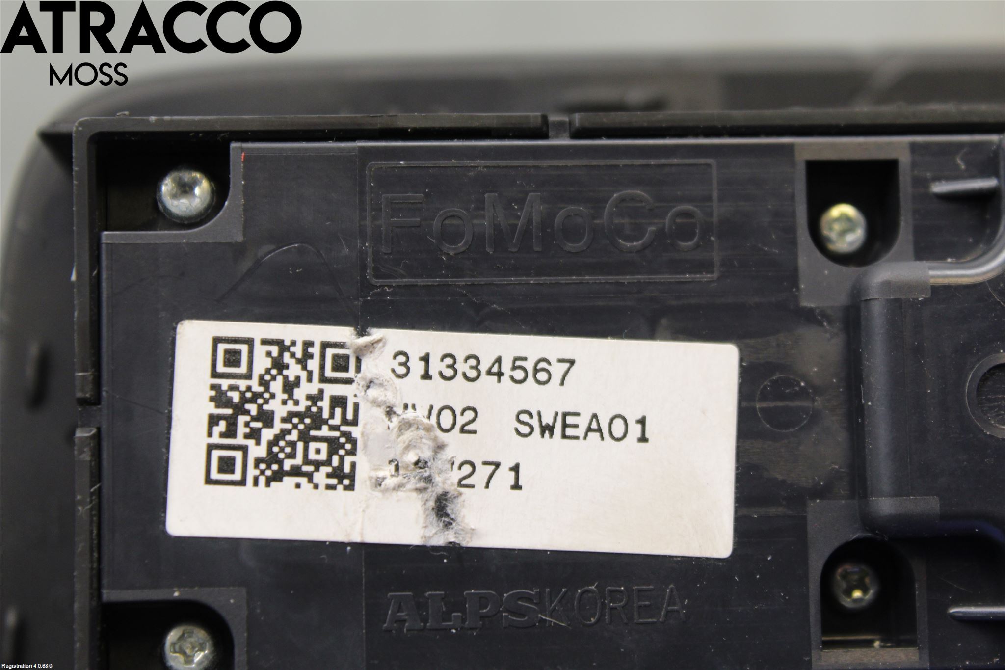 Volvo V40 12-19 Bryter Vindusheis