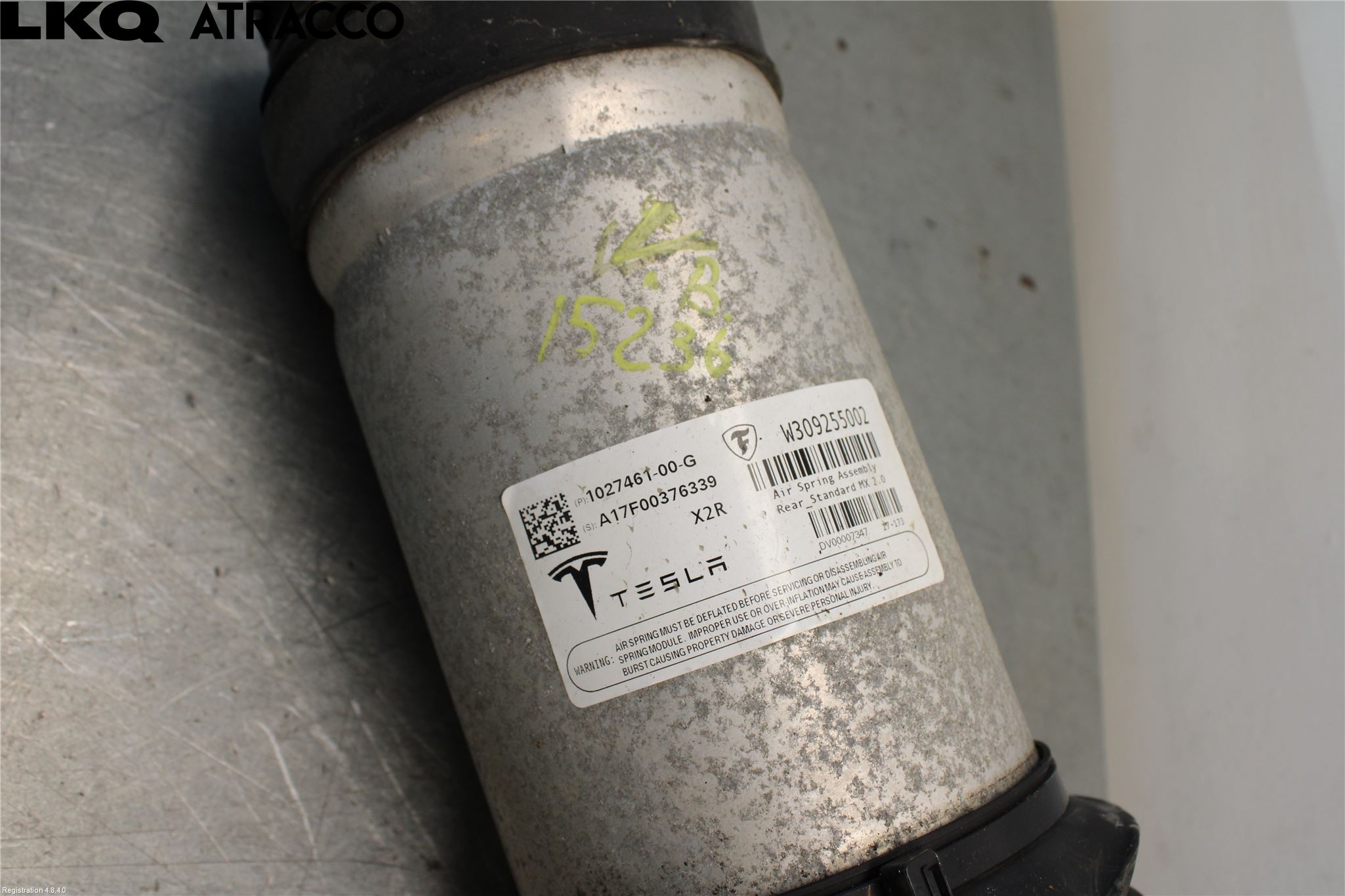 Tesla MODEL X 16- Fjærbein Bak Venstre