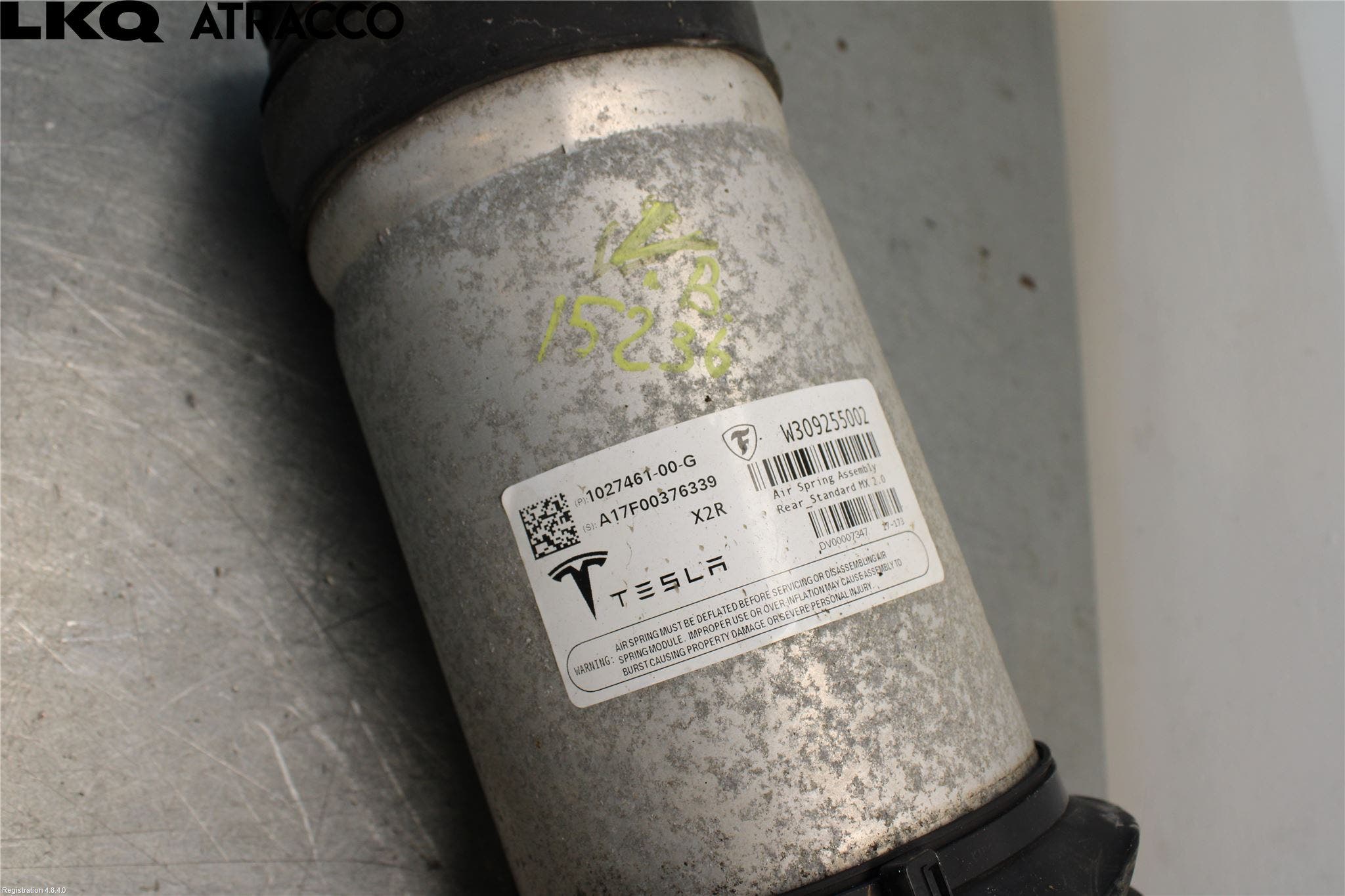 Tesla MODEL X 16- Fjærbein Bak Venstre