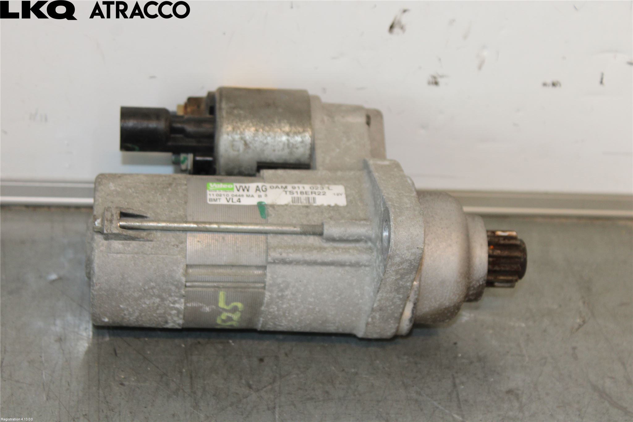 Volkswagen VW GOLF VI 09-13 Startmotor Diesel