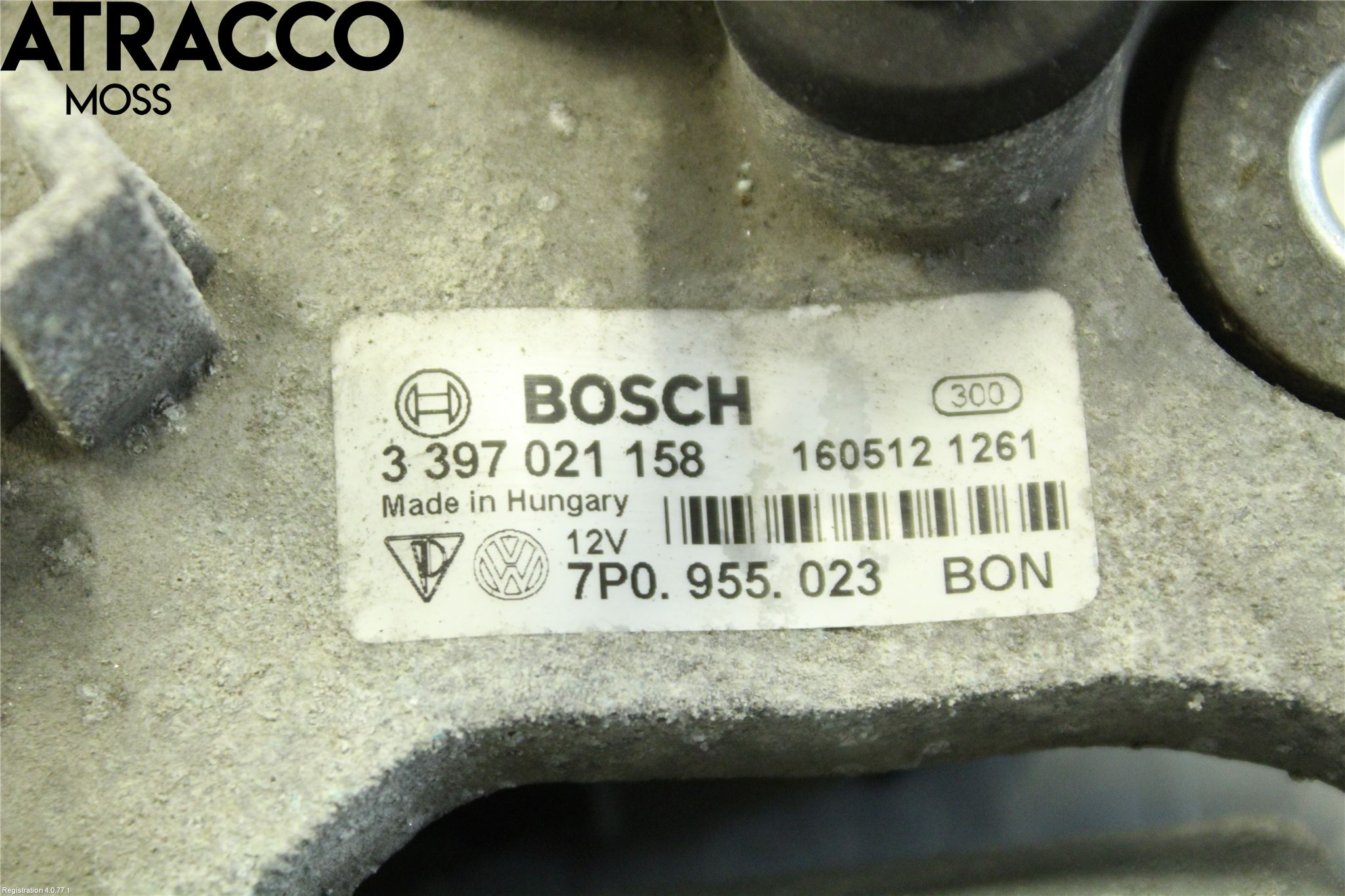 Porsche CAYENNE 03- Viskermotor Frontrute