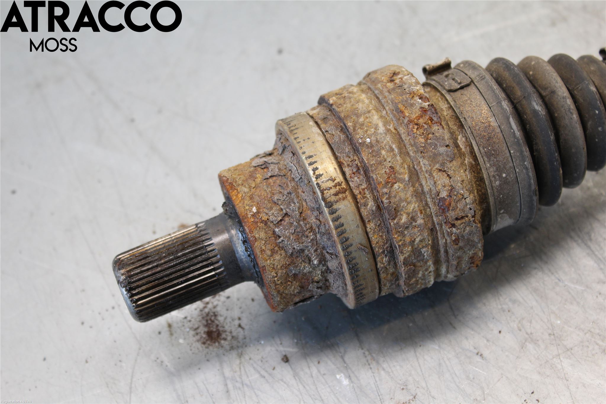 Volvo XC70 08-13 Drivaksel Bak Kompl Høyre