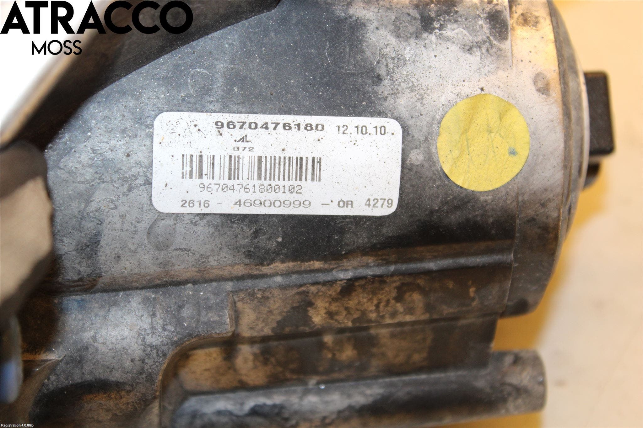 Peugeot 508 11-18 Frontlykt-Kurve-Tåkelys