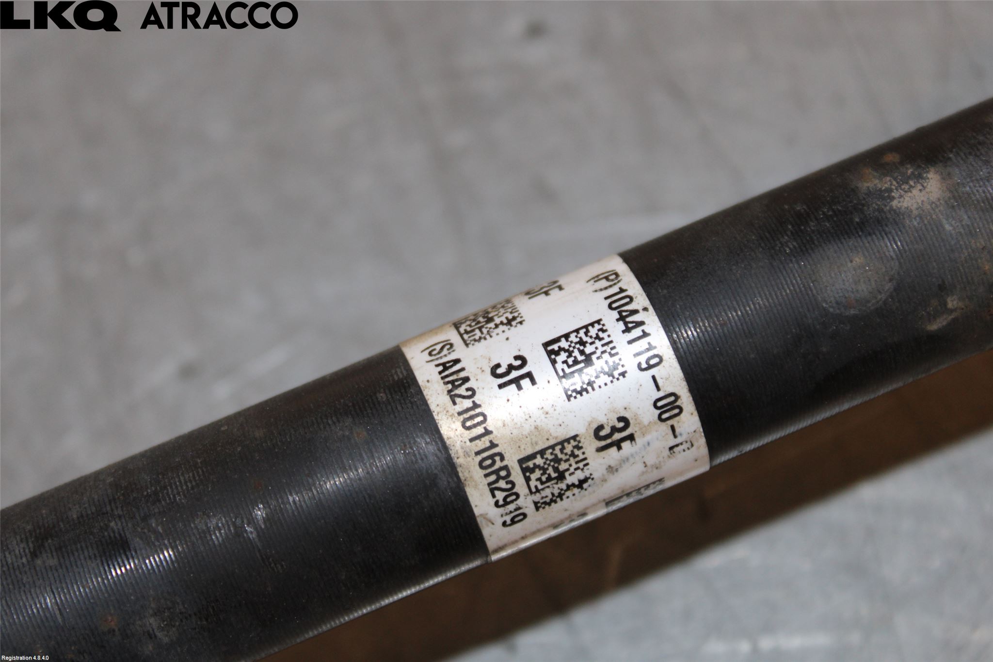 Tesla MODEL 3 17- Drivaksel Foran Kompl Høyre