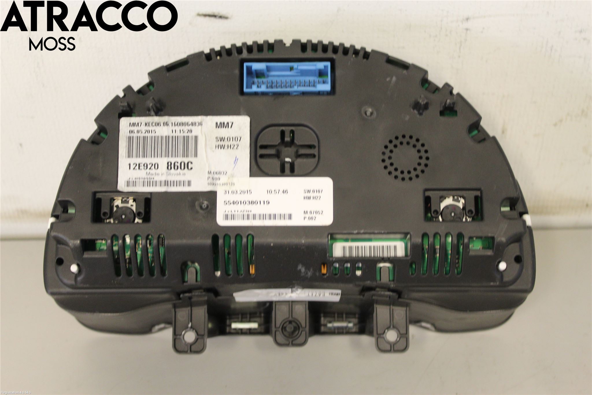 Volkswagen VW UP! / E-UP! Instr Kombinert