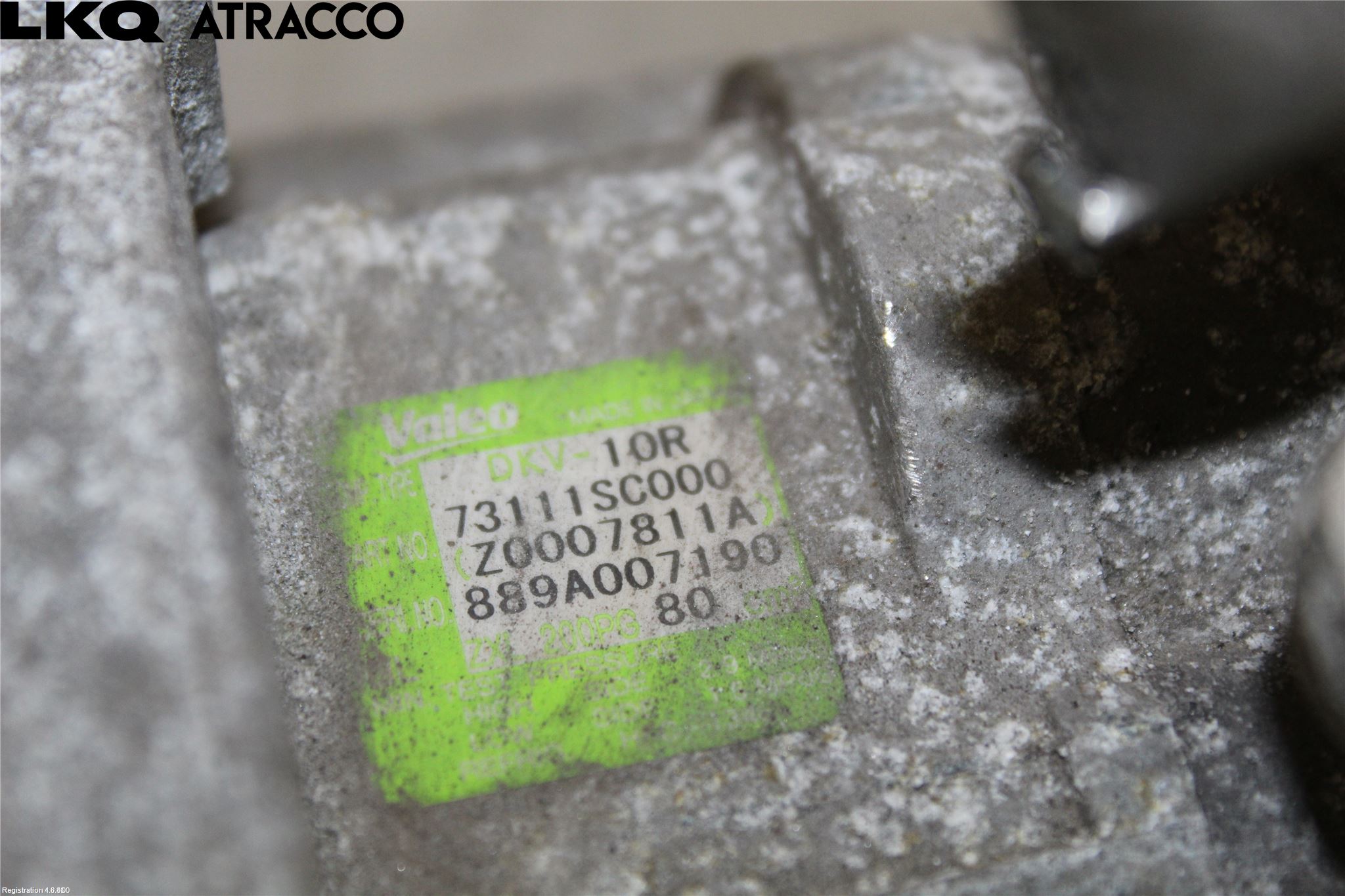 Subaru FORESTER SH  08-13 Varme Ac Kompressor