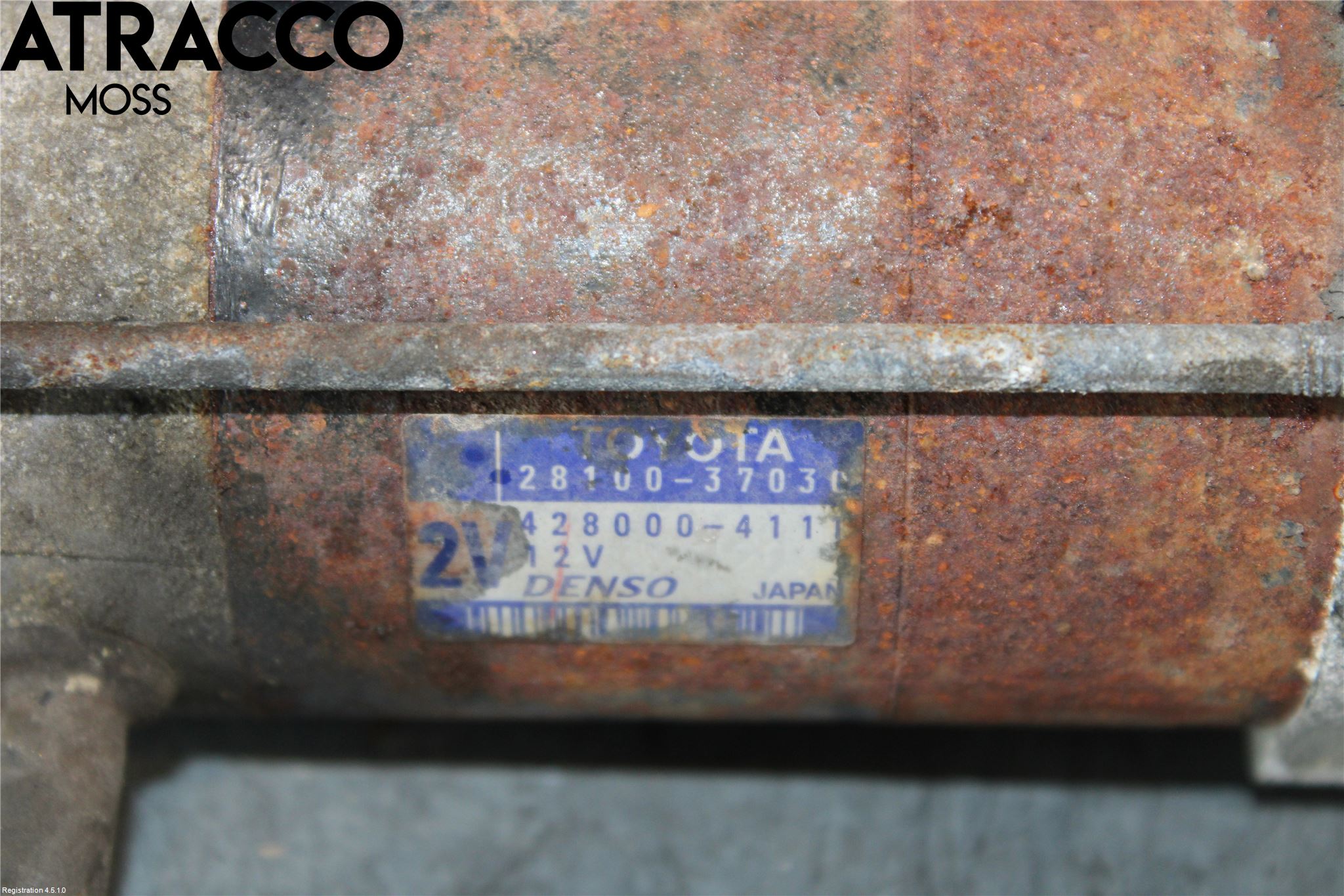 Toyota COROLLA 08-12 Startmotor