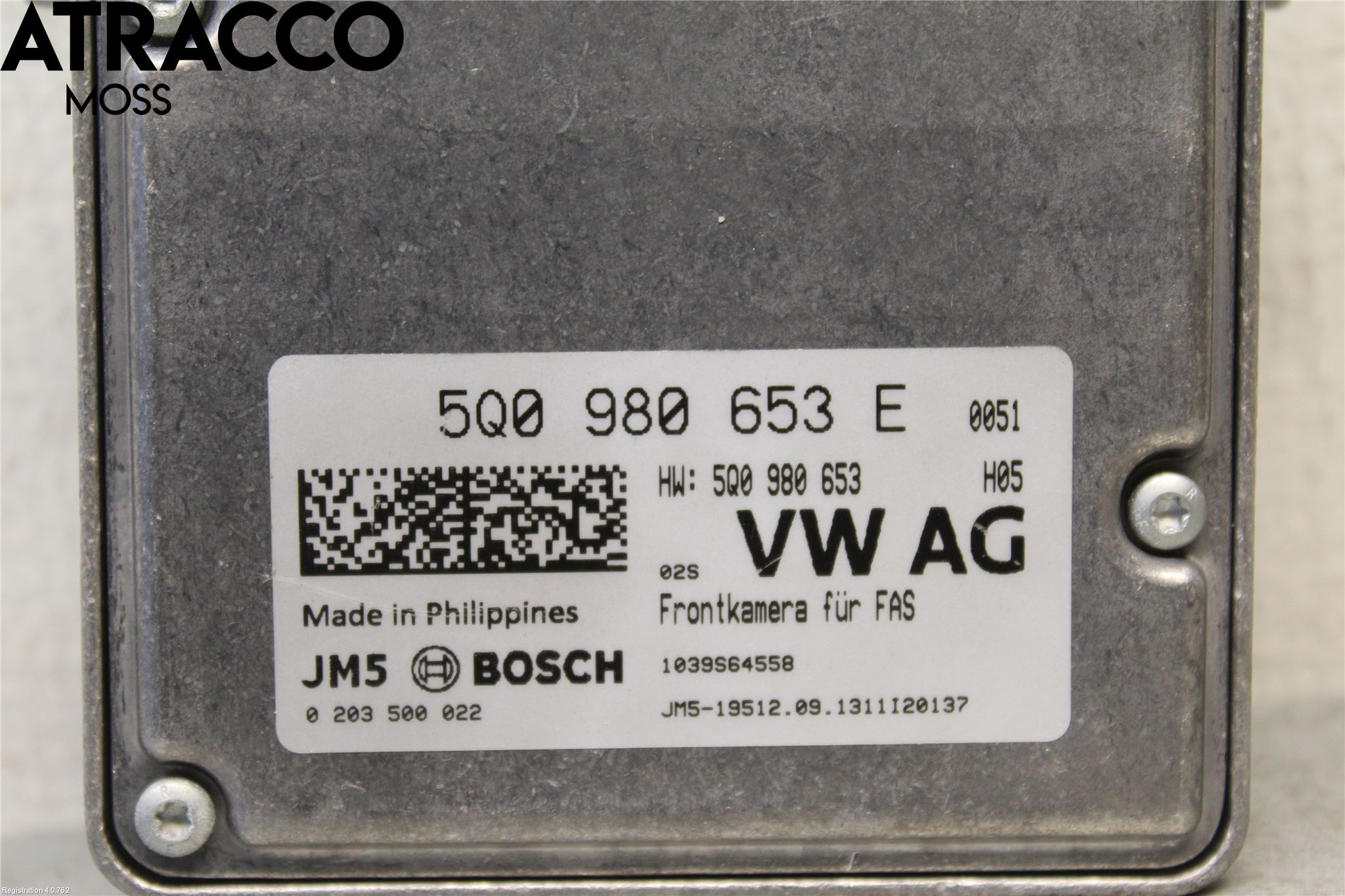 Volkswagen VW GOLF / E-GOLF VII 13-20 Parkeringshjelp Kamera