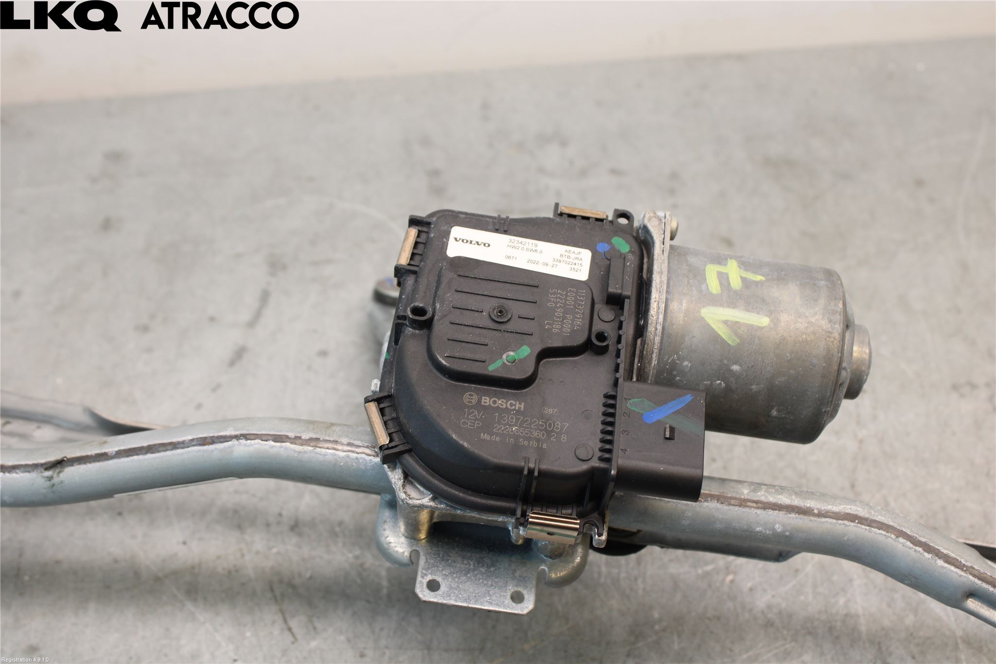 Volvo V90 17->> Viskermotor Frontrute