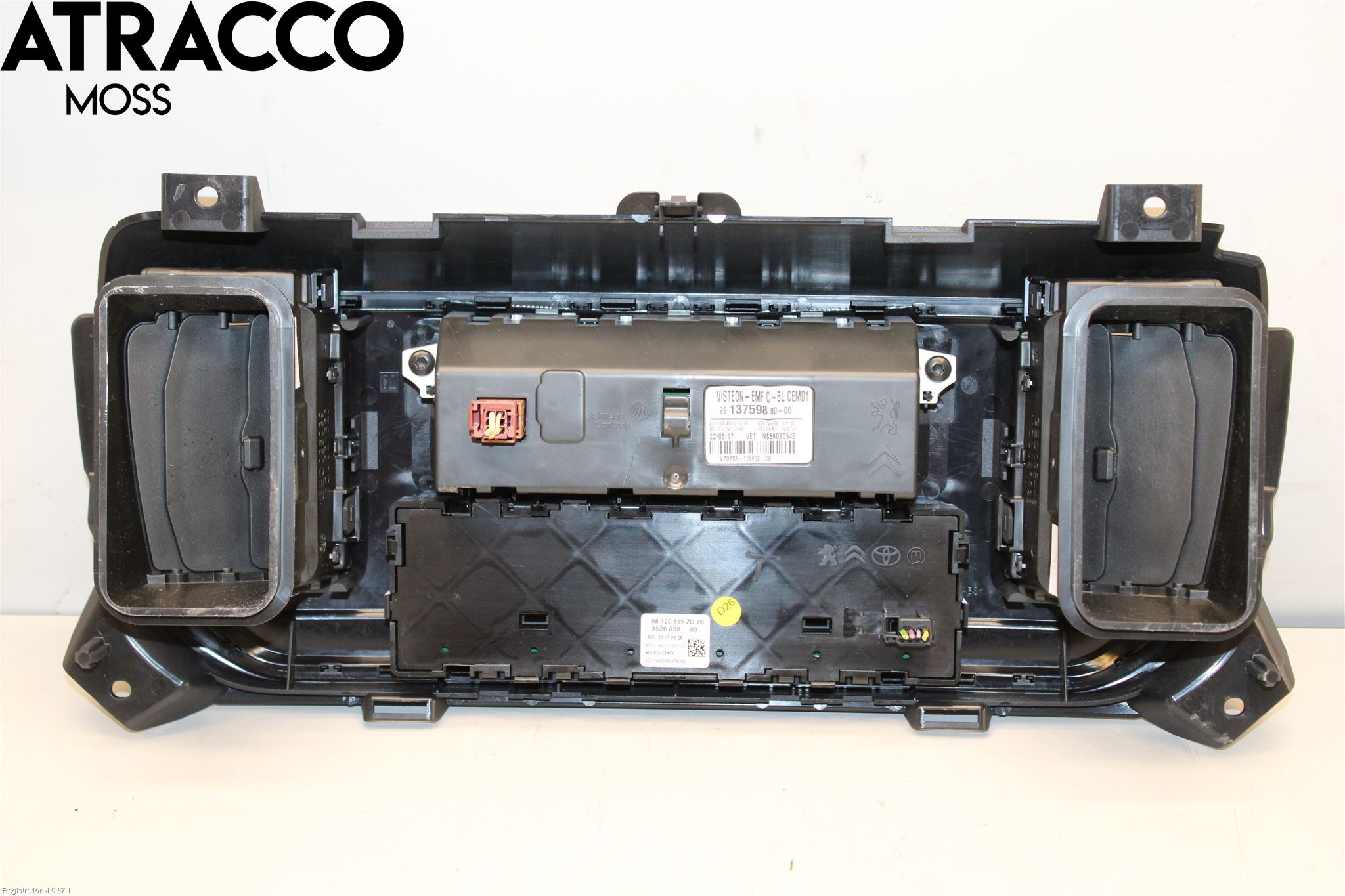 Toyota YARIS VERSO P1 00-05 Instr Varselys - Display