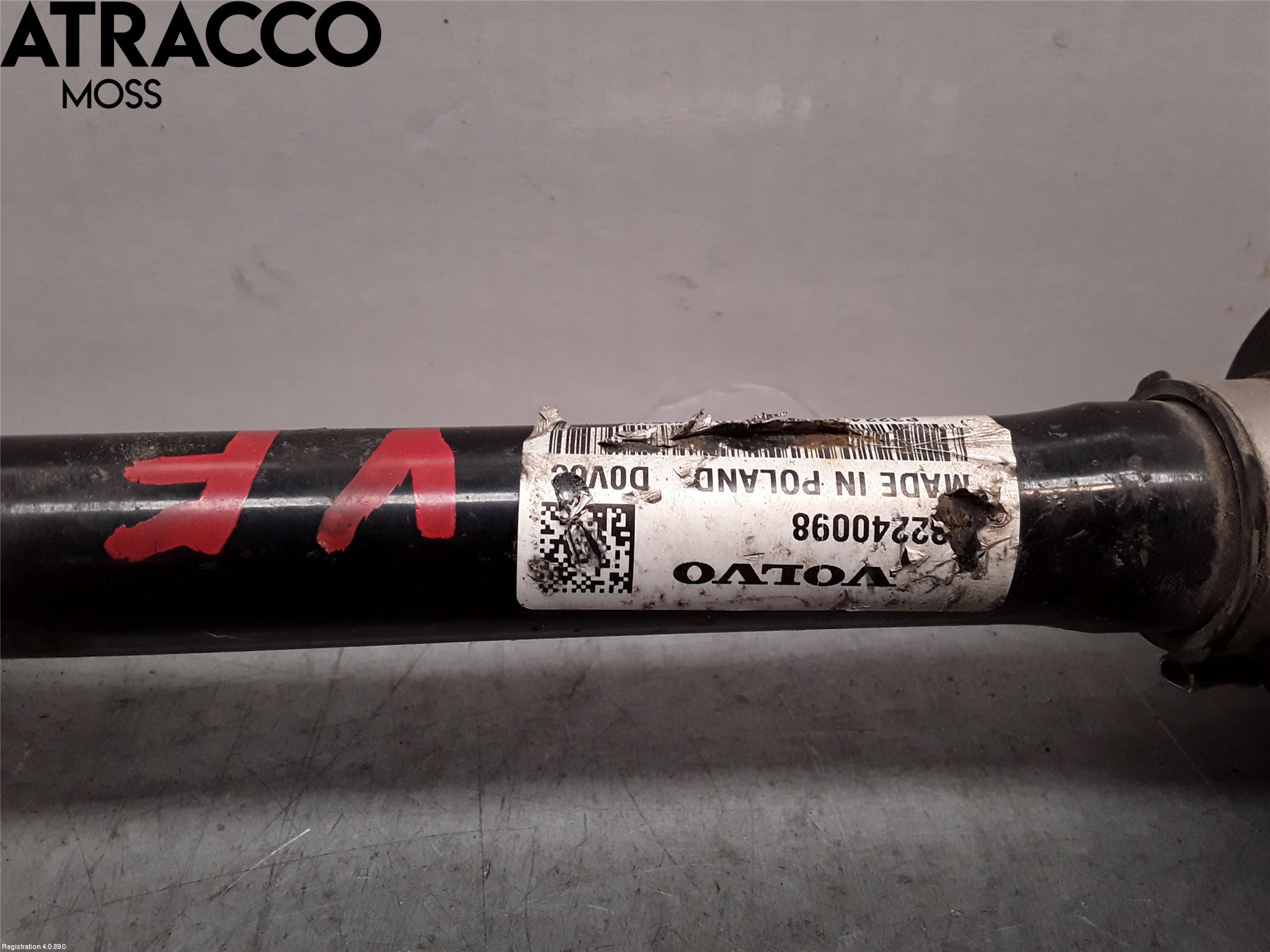 Volvo XC40/RECHARGE 18- Drivaksel Foran Kompl Venstre