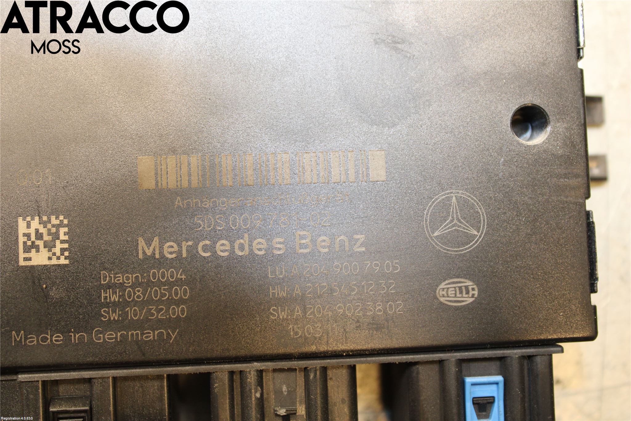 Mercedes-Benz MB E-KLASS COUPÈ/CAB(C207) 09-17 Styreenhet Tilhengerfeste