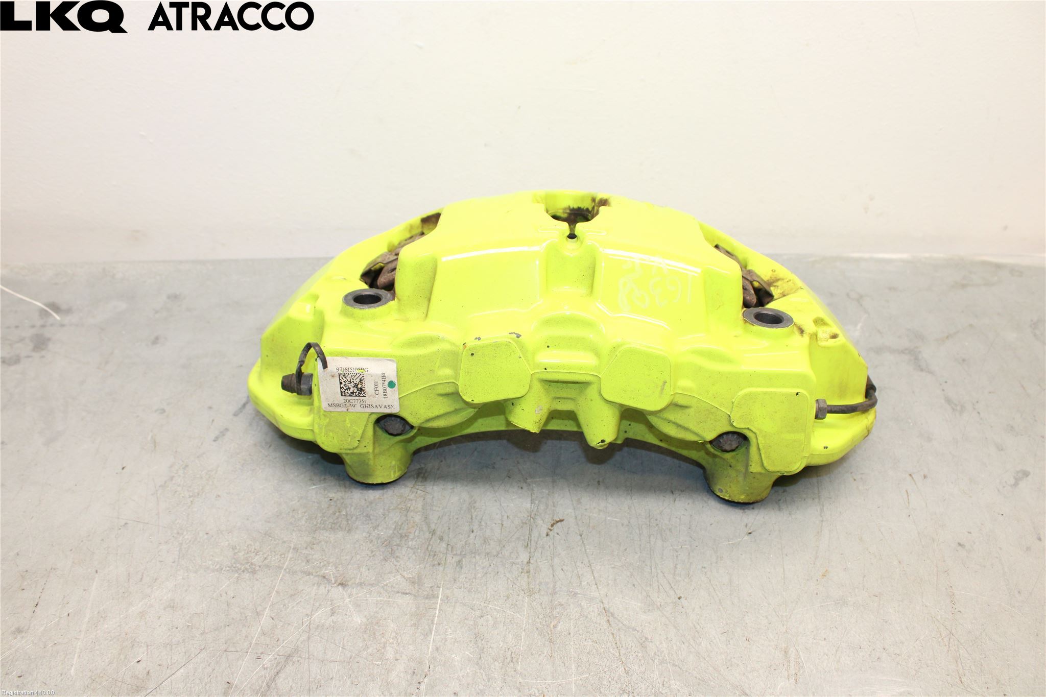 Porsche PANAMERA 09- Bremsecaliper Foran Venstre