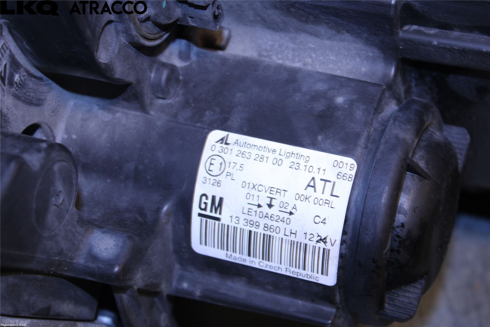 Opel ASTRA H 04-12 Frontlykt Venstre