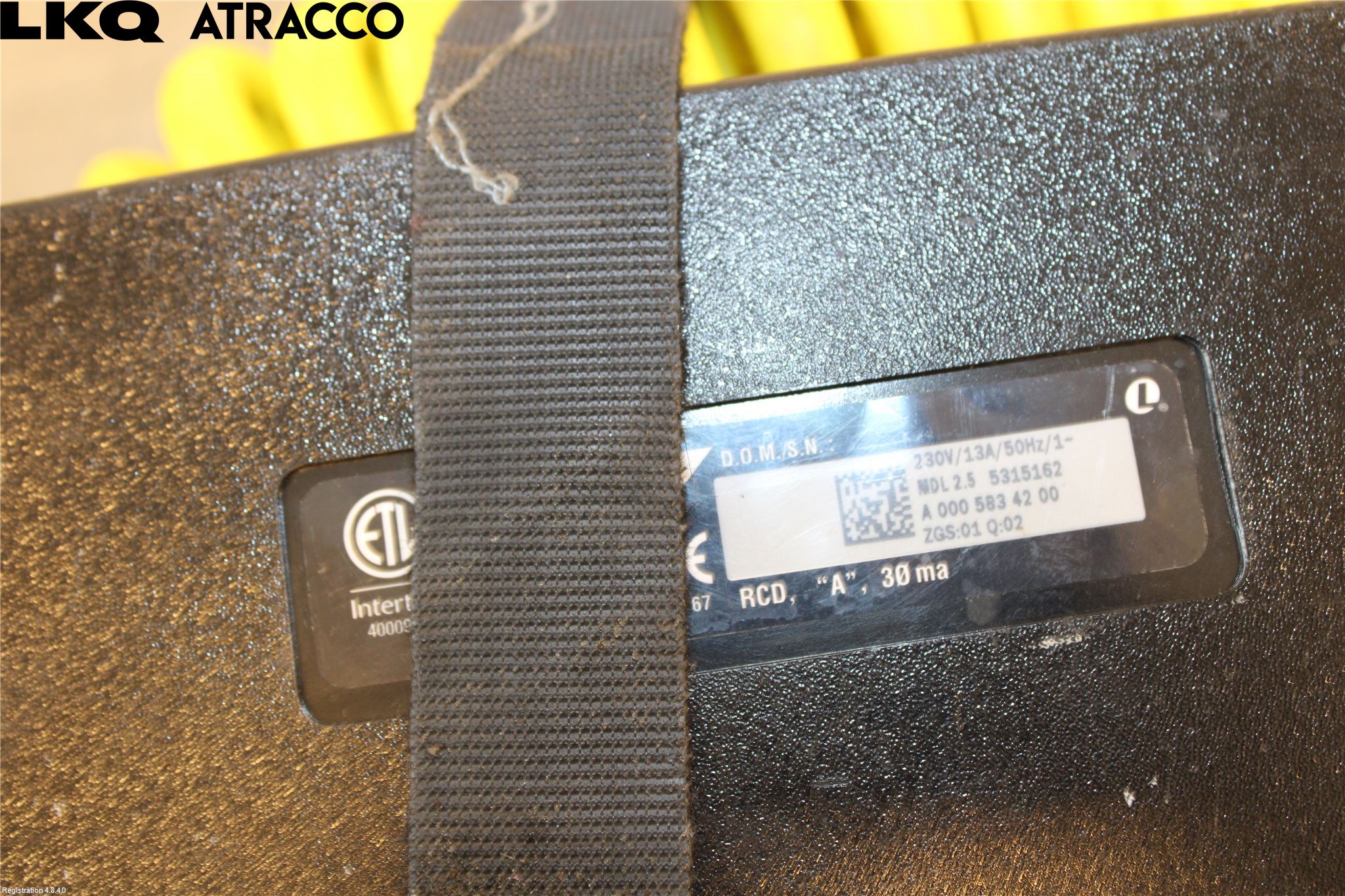 Mercedes-Benz MB B-KLASS (W246/W242) 12-19 Laddkabel Elbil