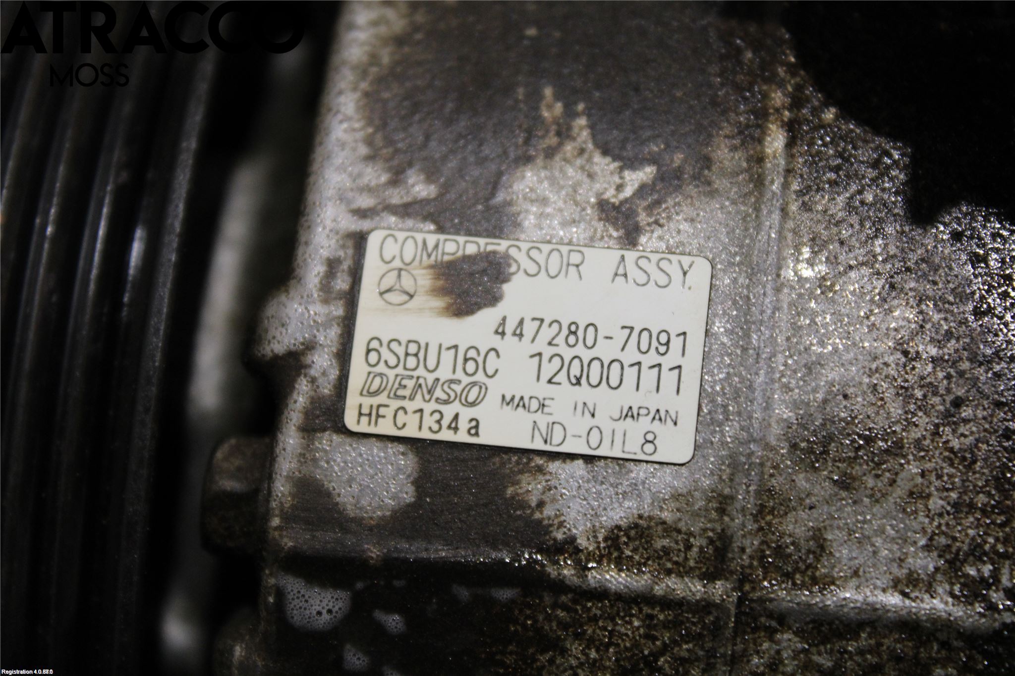 Mercedes-Benz MB C-KLASS (W204) 07-15 Varme Ac Kompressor