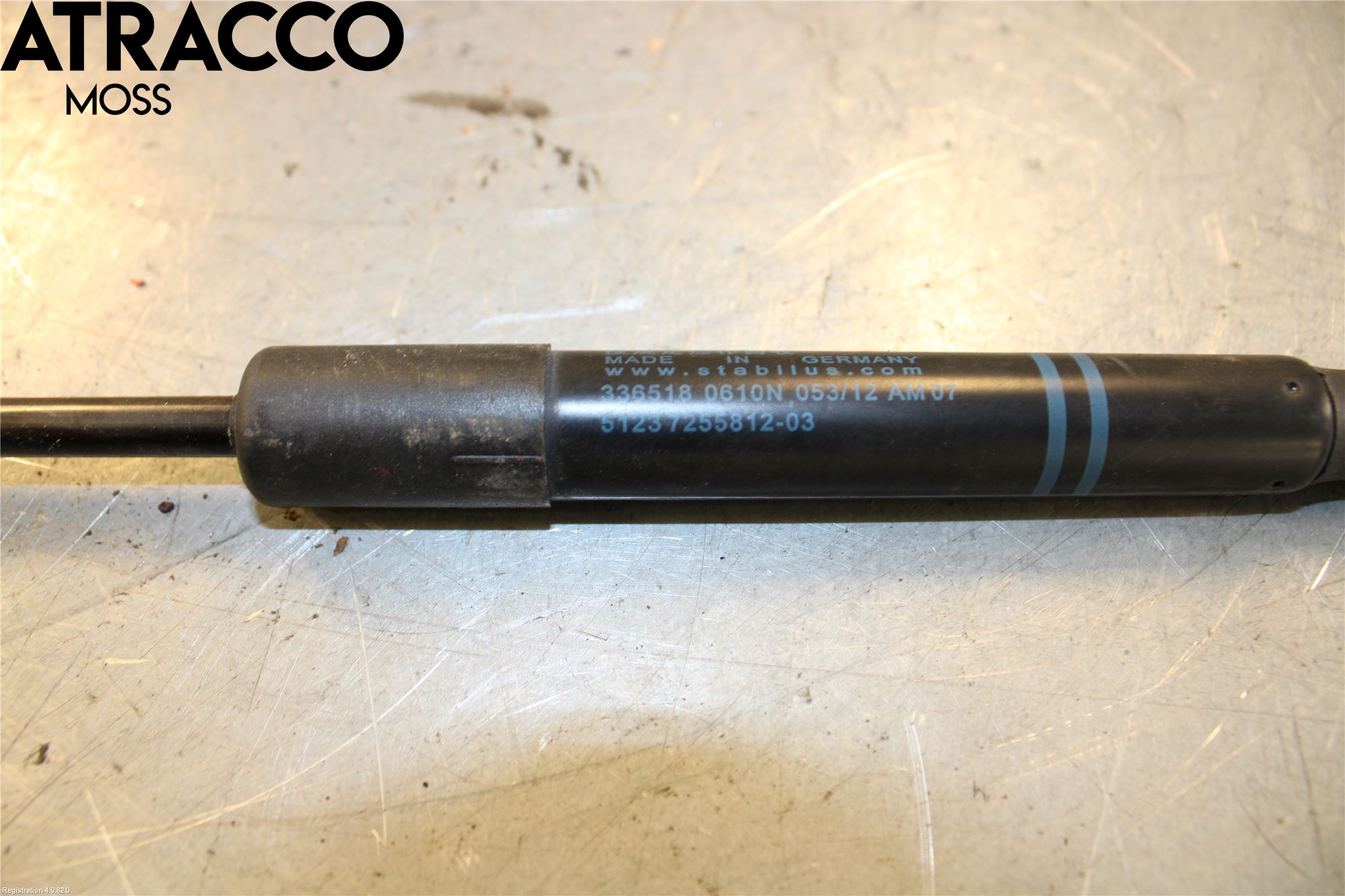 BMW 3 F30/F31/F80 12-19 Panser Demper-Gassfjær