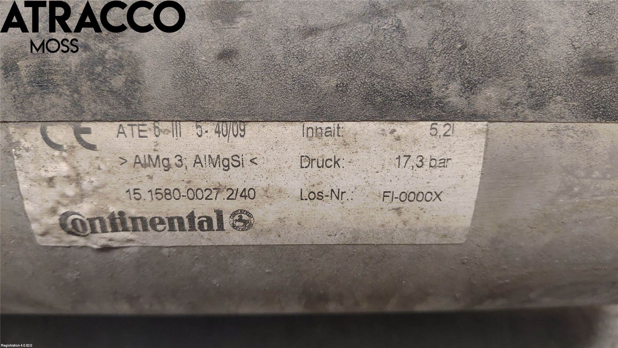 Porsche PANAMERA 09- Vacuumtank