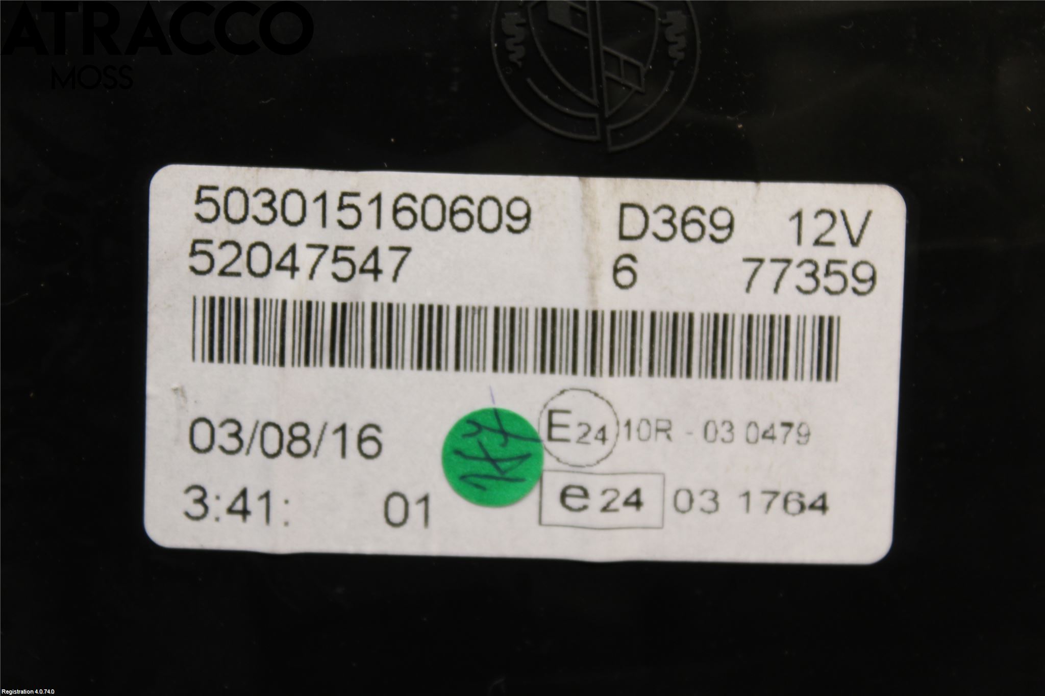 Opel COMBO D 12-18 Instr Kombinert