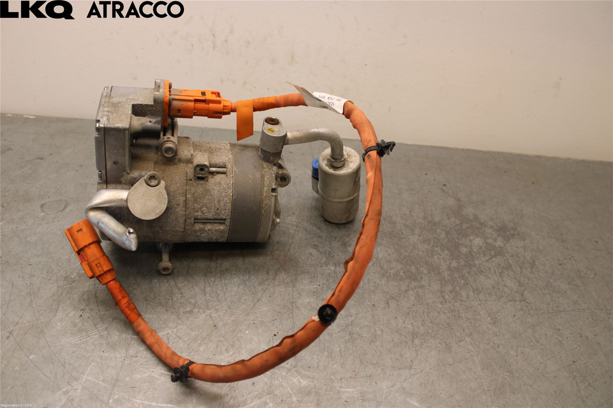 Volkswagen VW GOLF / E-GOLF VII 13-20 Varme Ac Kompressor