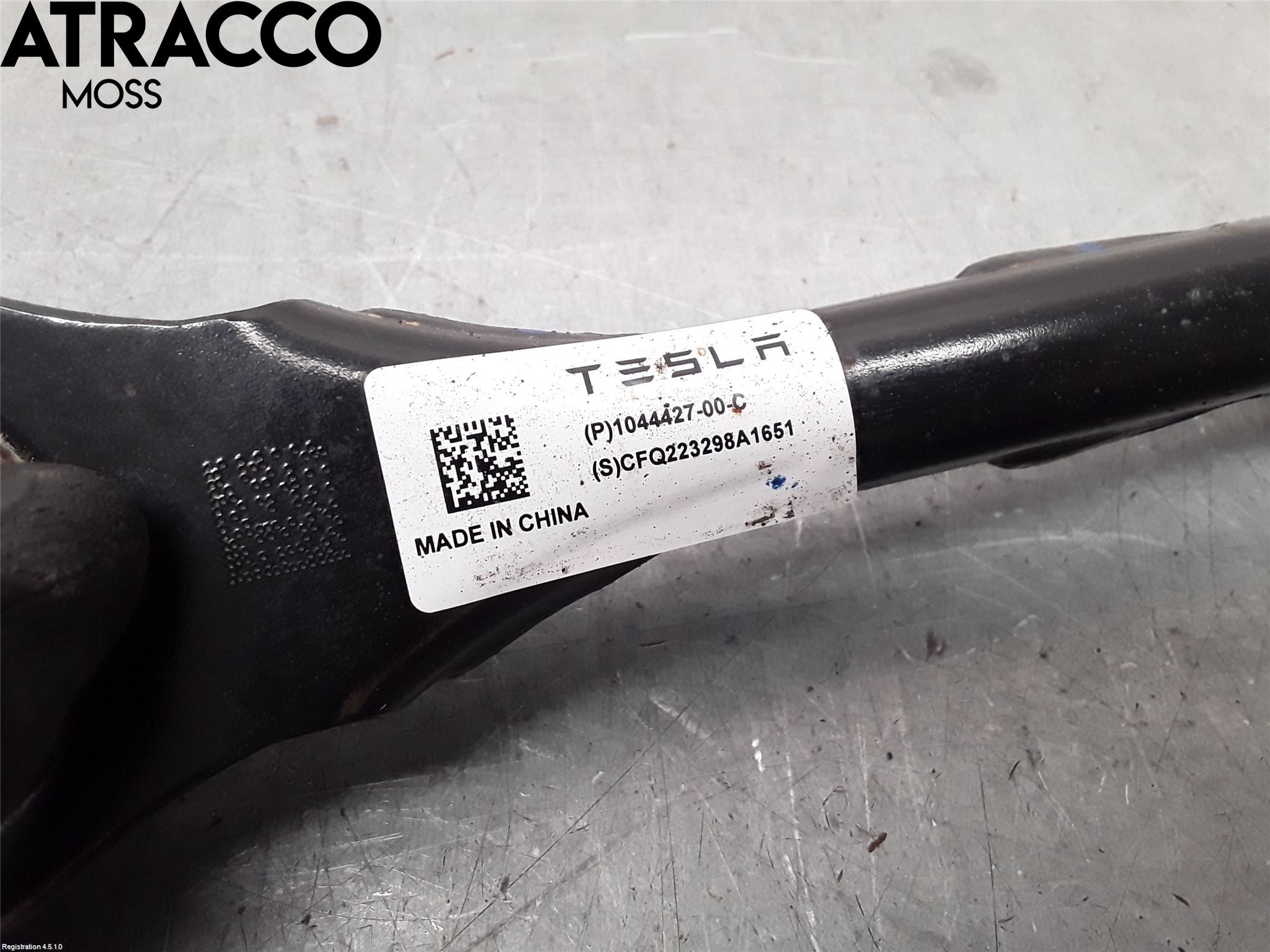 Tesla MODEL 3 17- Bærearm Bak Venstre