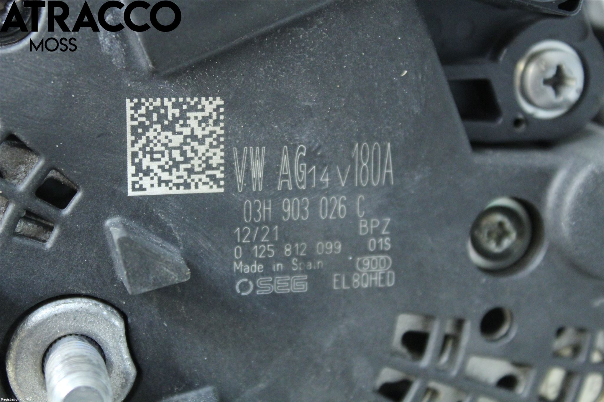 Volkswagen VW TRANSP/CARAVELLE (T6) 16-22 Dynamo