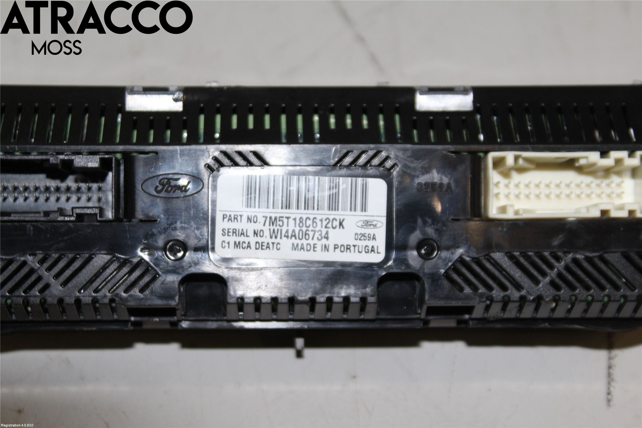 Ford KUGA 08-12 Varme Ac Betjening-Display