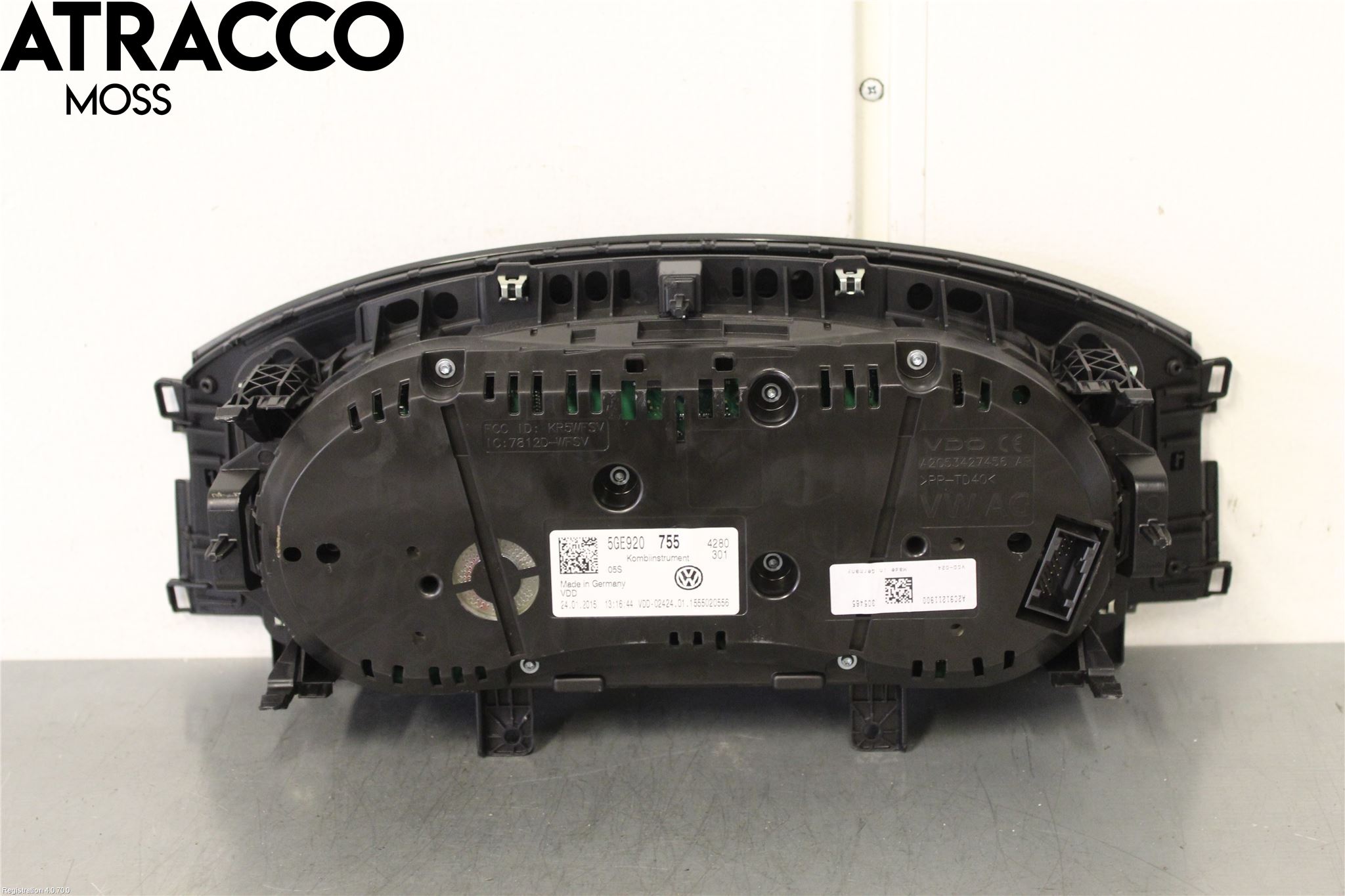 Volkswagen VW GOLF / E-GOLF VII 13-20 Instr Kombinert