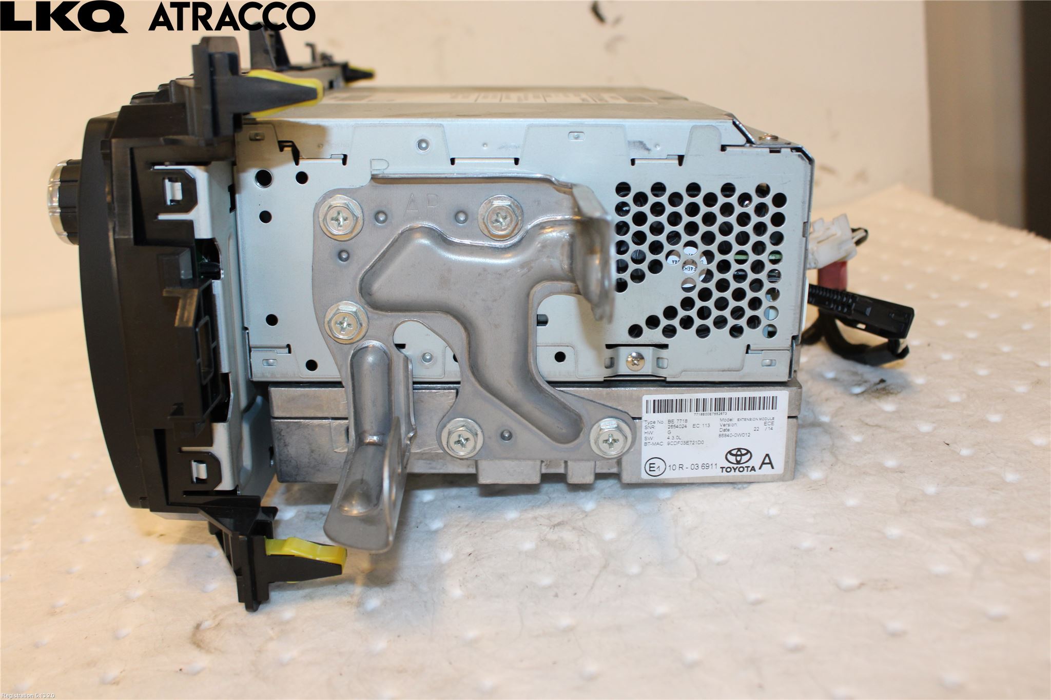 Toyota YARIS XP130 12-14 Stereo Radio