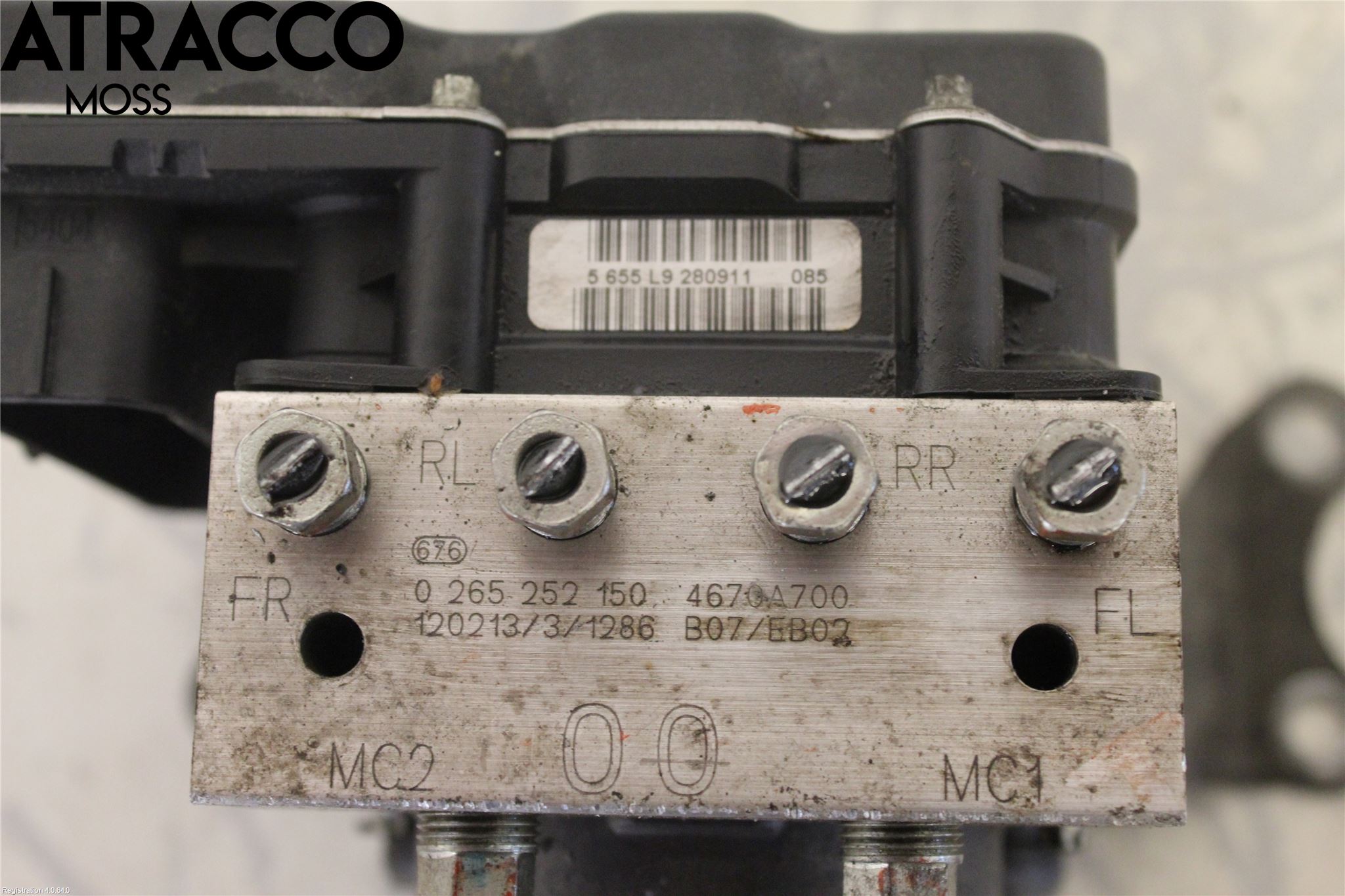 Citroen C-ZERO Abs Hydraulikkaggregat