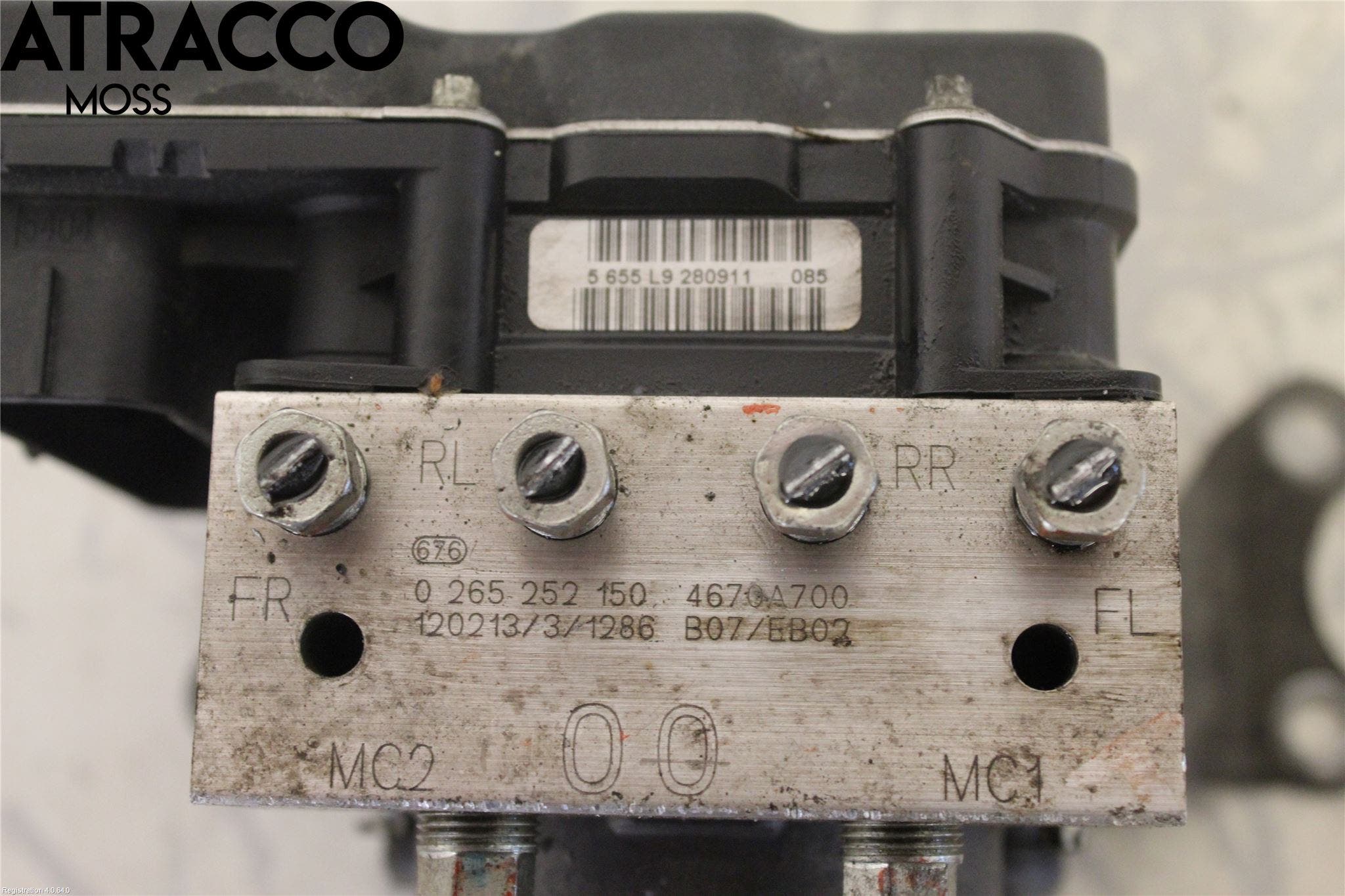 Citroen C-ZERO Abs Hydraulikkaggregat