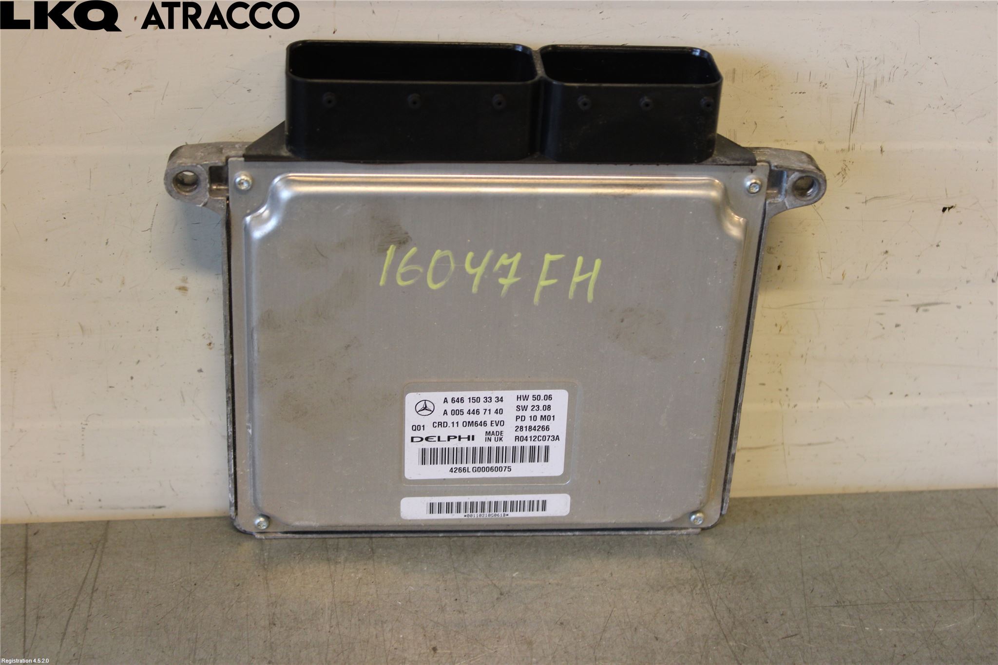 Mercedes-Benz MB C-KLASS (W204) 07-15 Styreenhet Innsprøytning