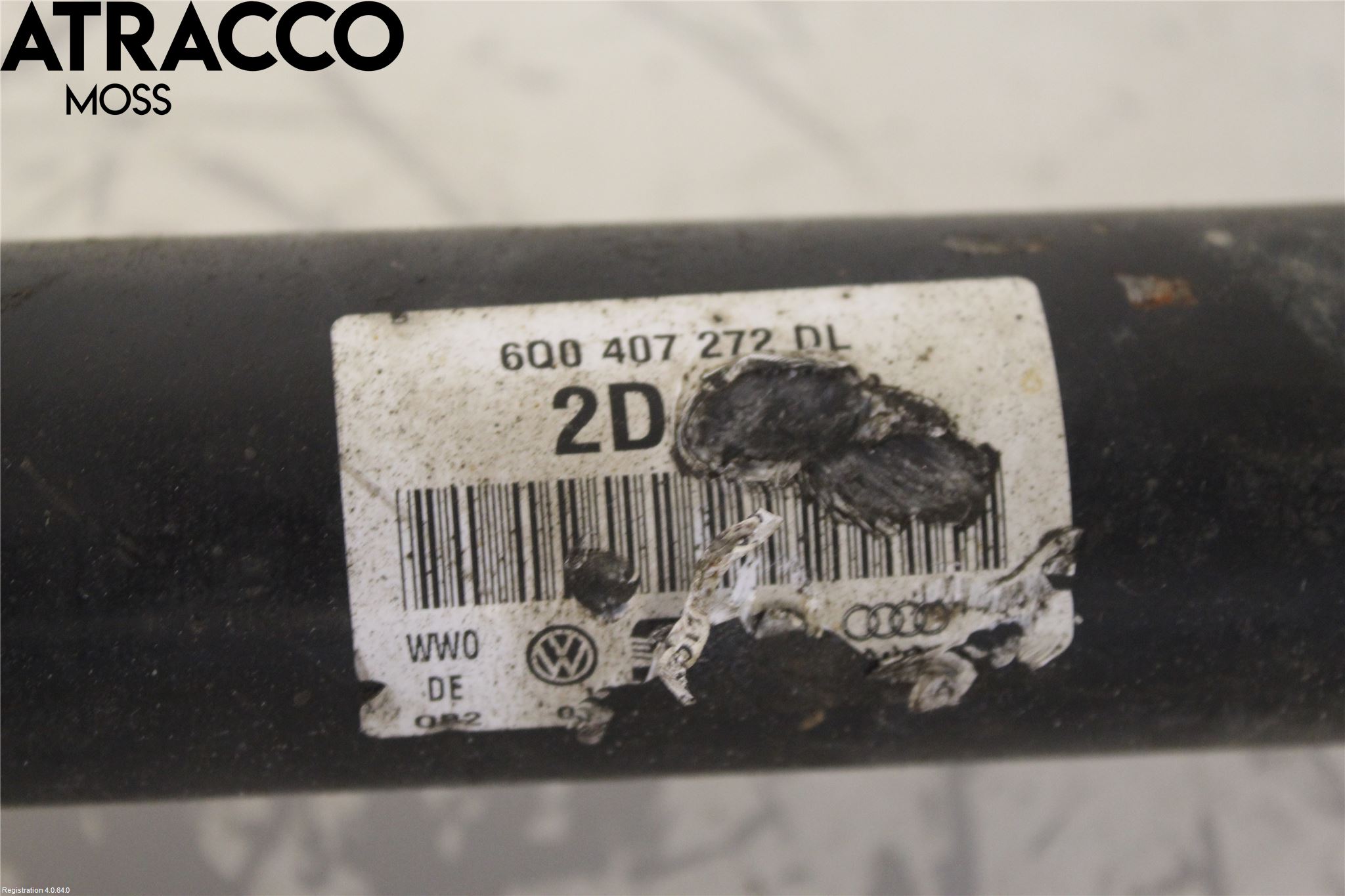 Skoda FABIA 07-14 Drivaksel Foran Kompl Høyre