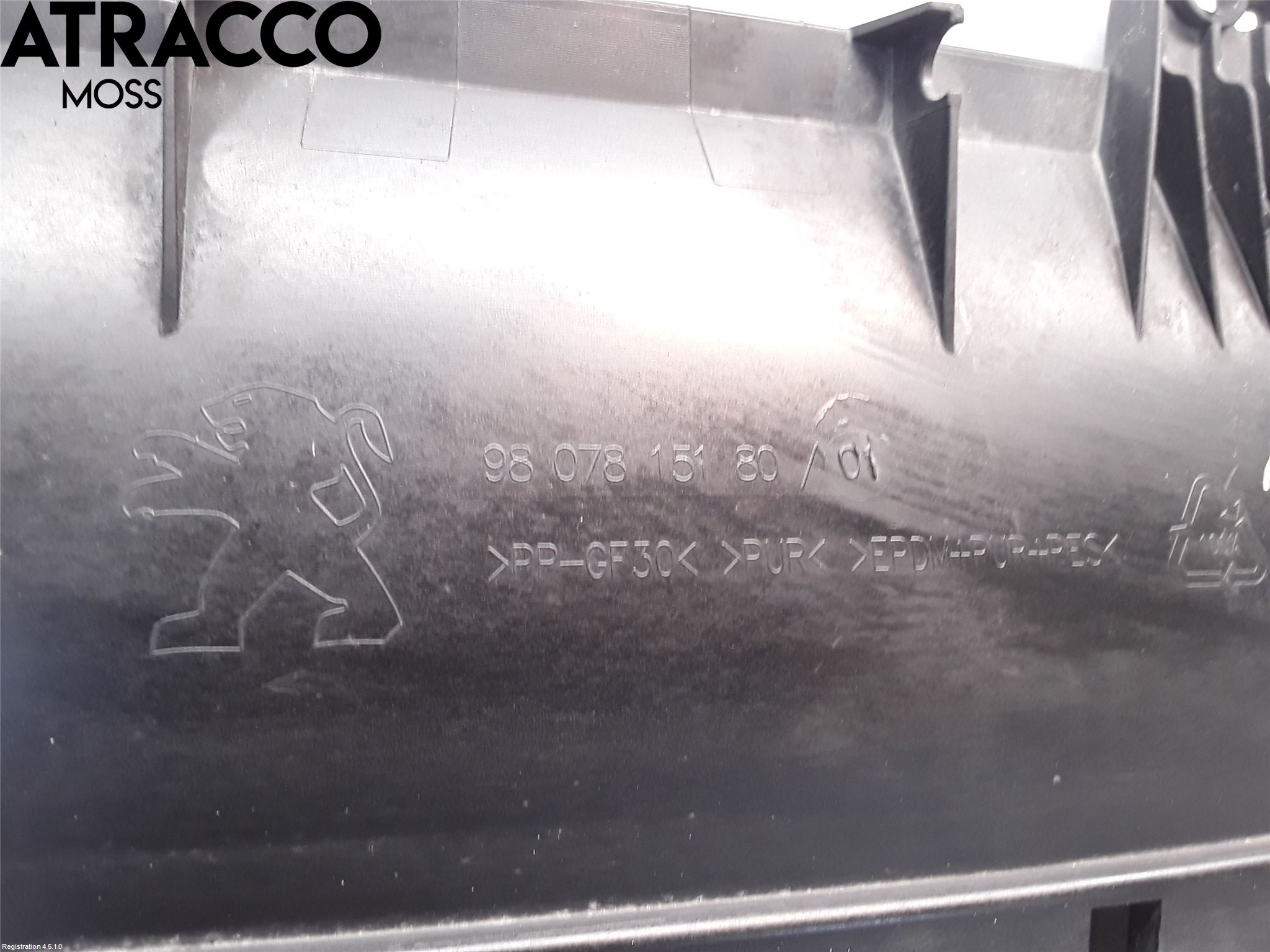 Peugeot 308 14-21 Visker Deksel-Grill-Under Frr