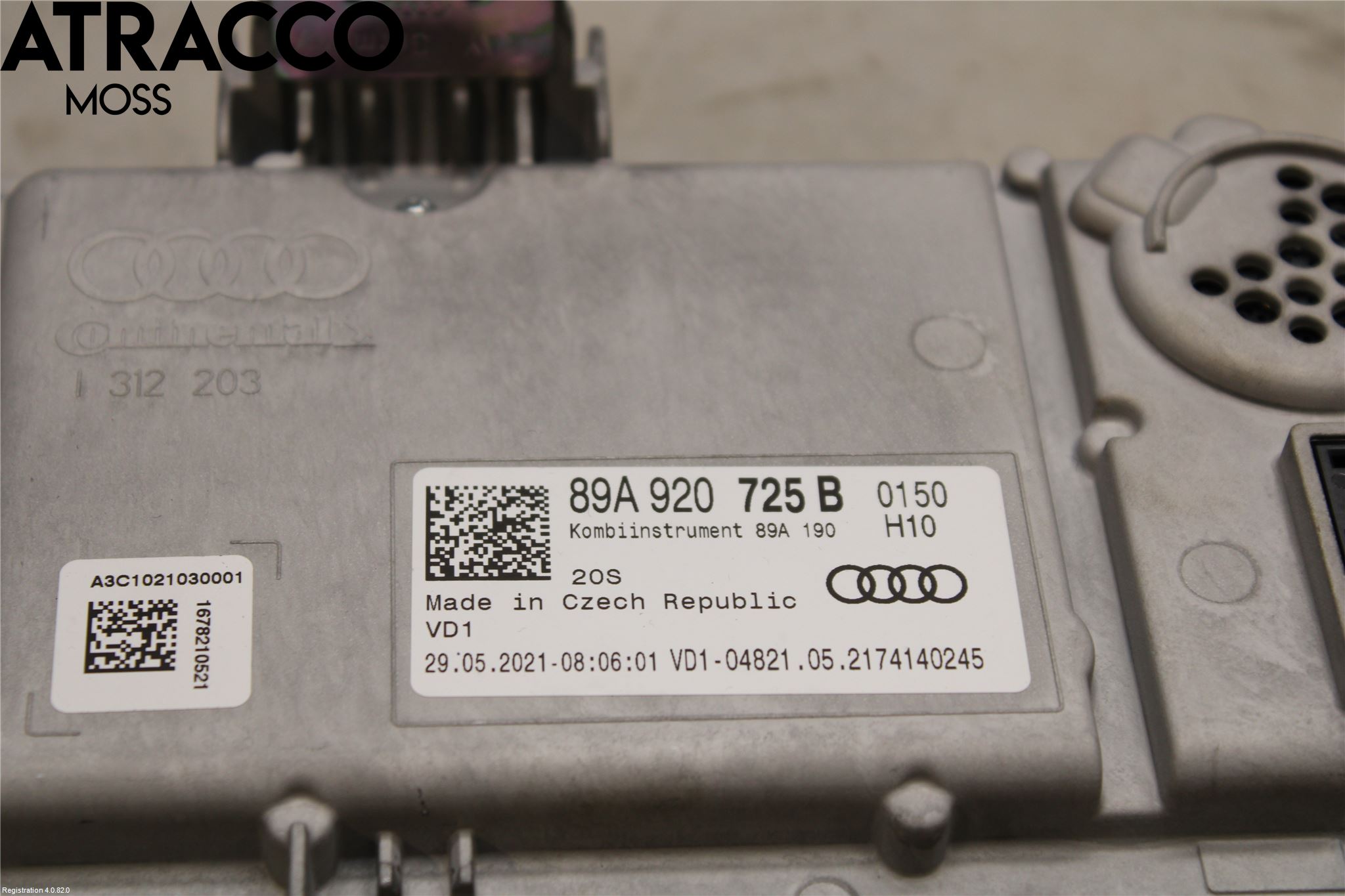 Audi Q4 E-TRON FZ 22- Instr Kombinert