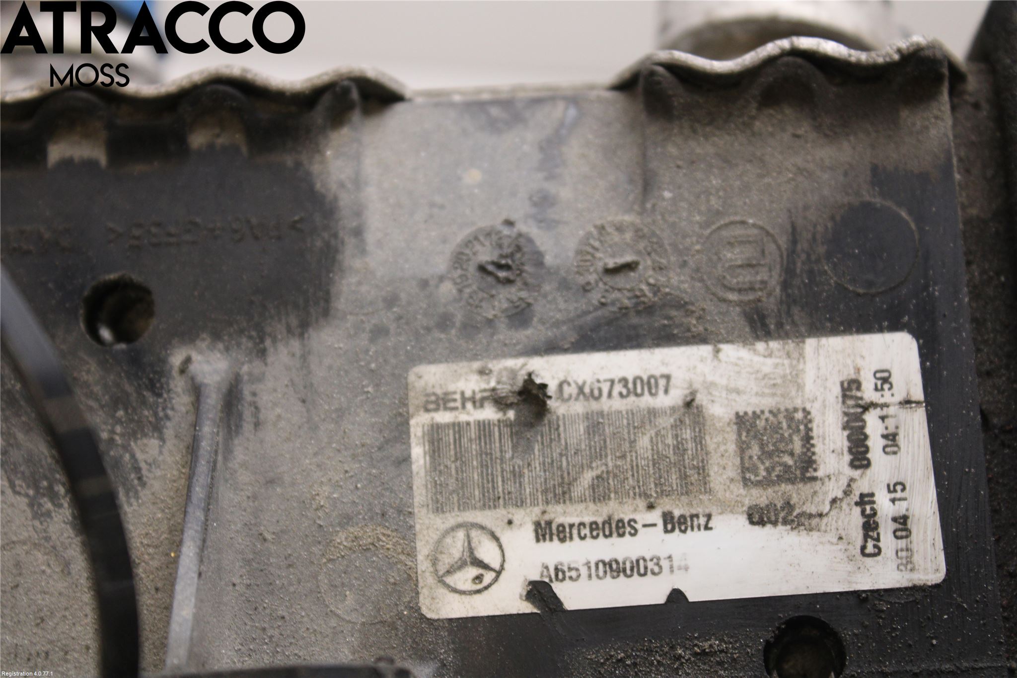 Mercedes-Benz MB C-KLASS (W205) 14-21 Intercooler Radiator