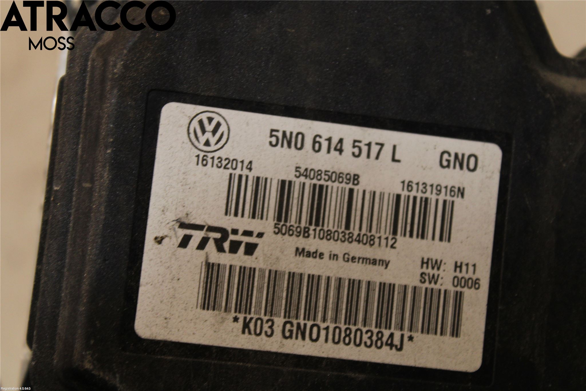 Volkswagen VW TIGUAN 07-16 Abs Hydraulikkaggregat