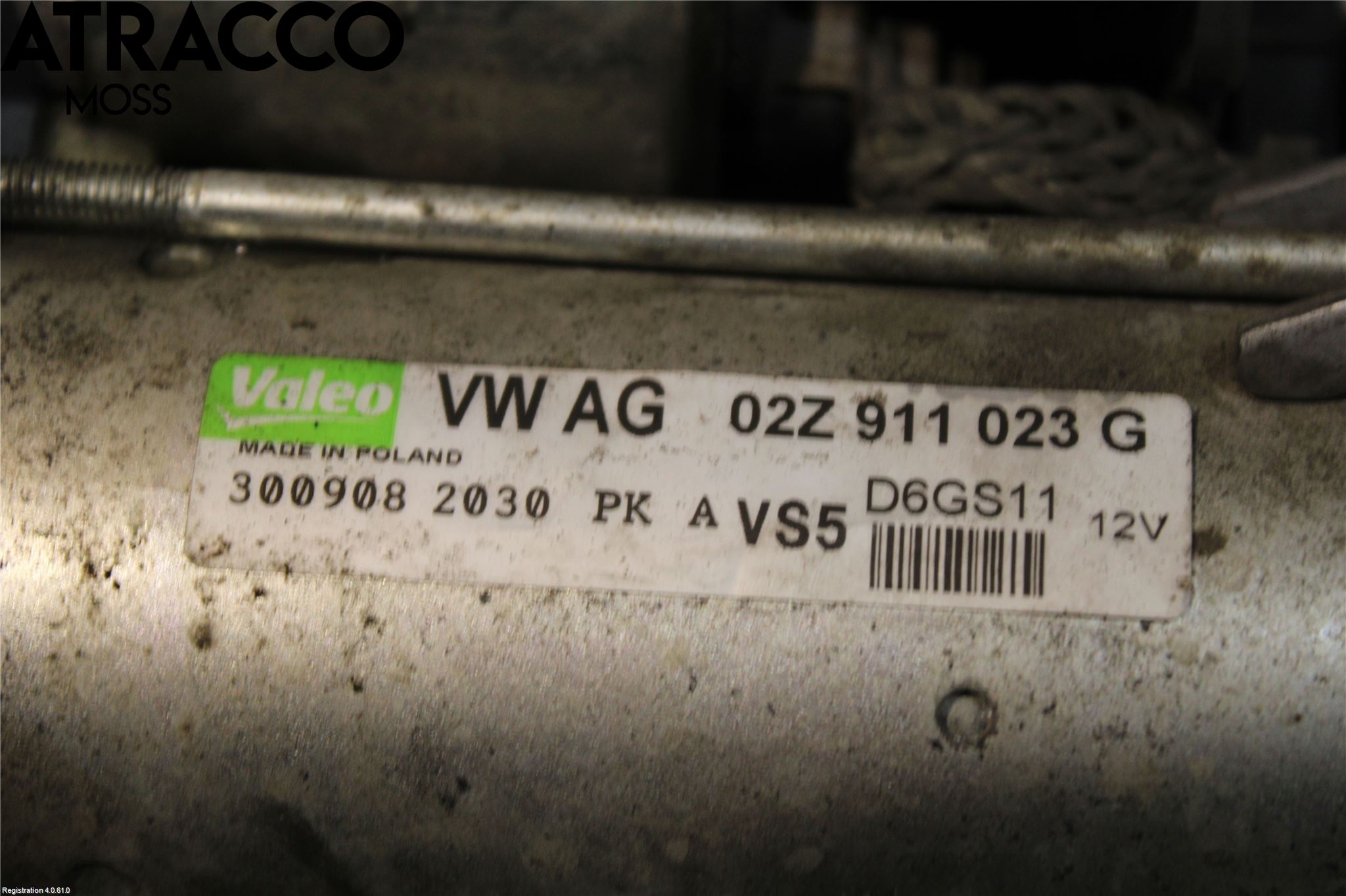 Audi A3/S3 05-13 Startmotor