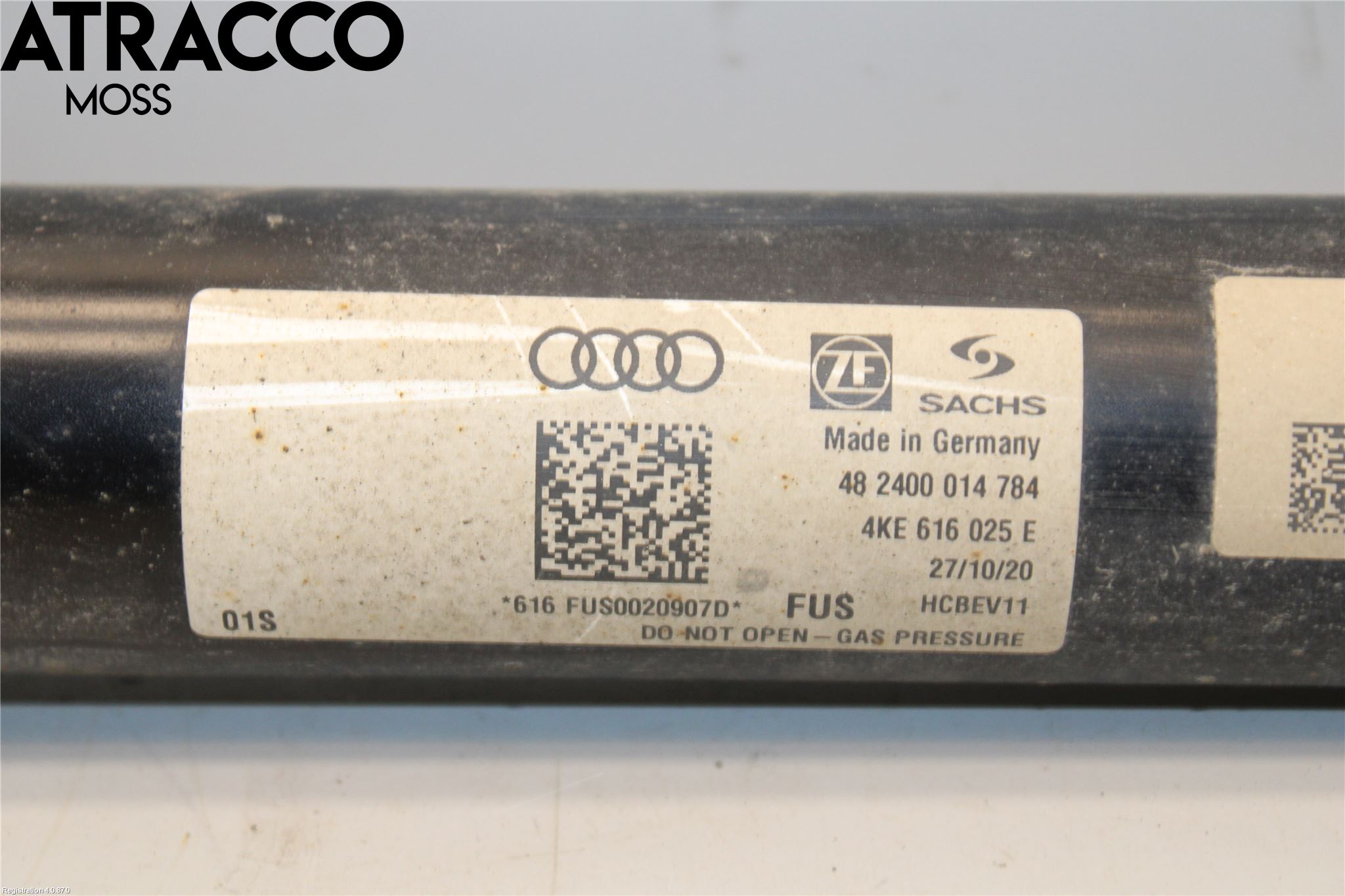 Audi E-TRON, S GE 19- Støtdemper Bak