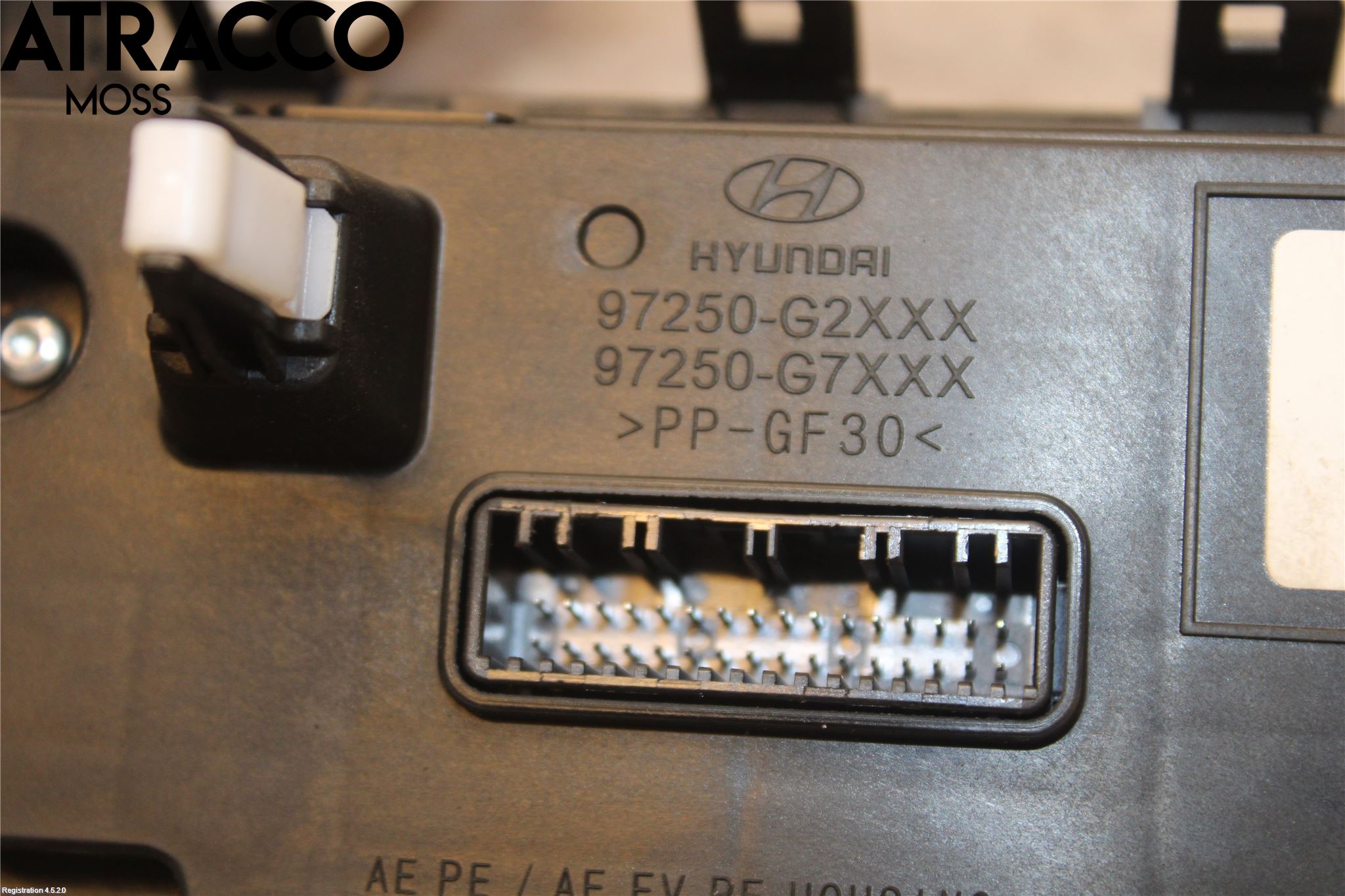 Hyundai IONIQ AE 17-22 Varme Ac Betjening-Display