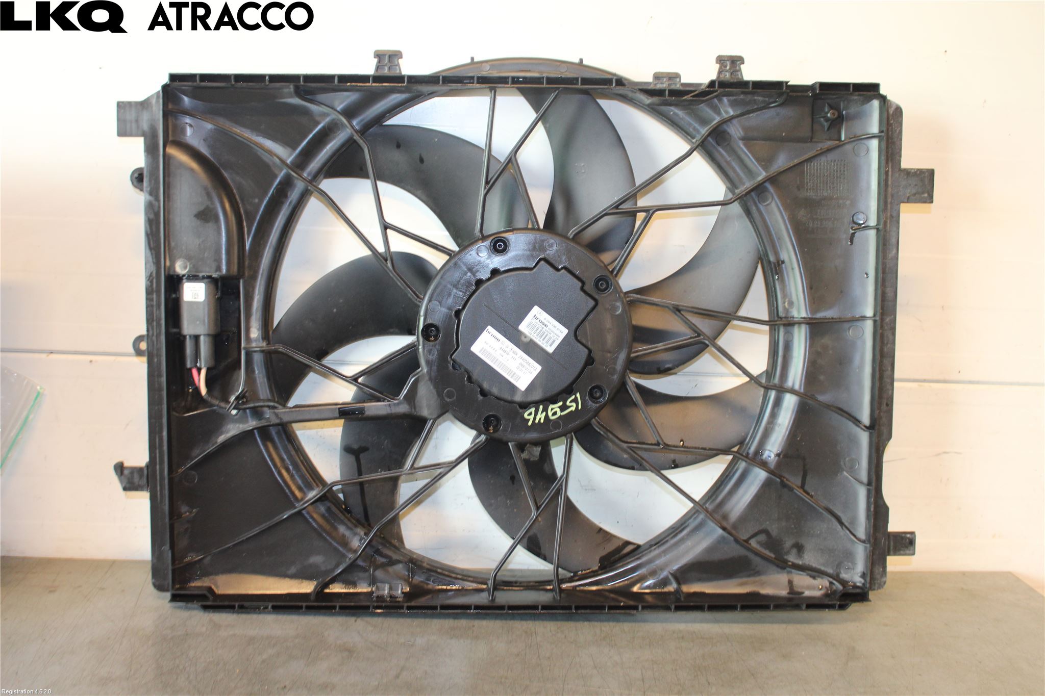 Mercedes-Benz MB B-KLASS (W246/W242) 12-19 Kjølevifte Elektrisk