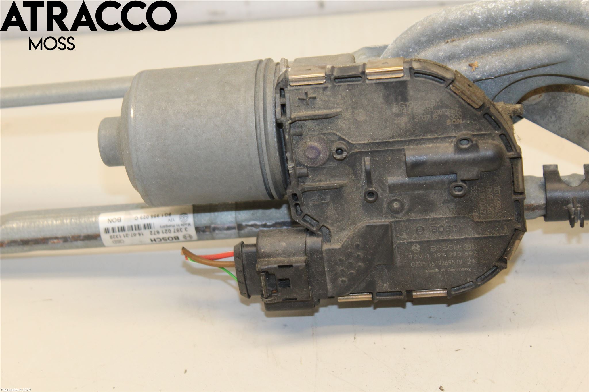 Volkswagen VW GOLF / E-GOLF VII 13-20 Viskermotor Frontrute